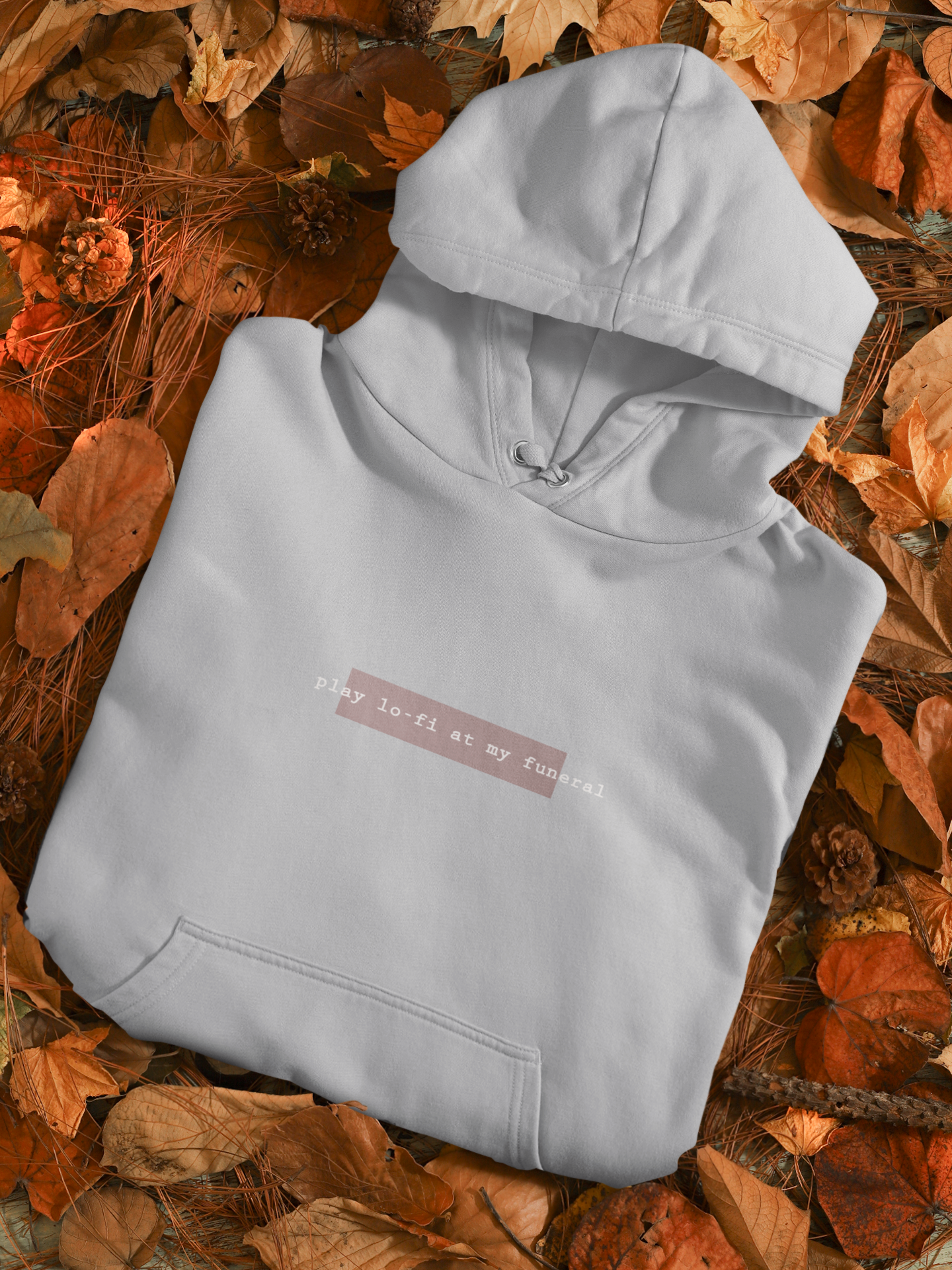 Play Lofi At My Funeral Hoodies for Women-FunkyTeesClub
