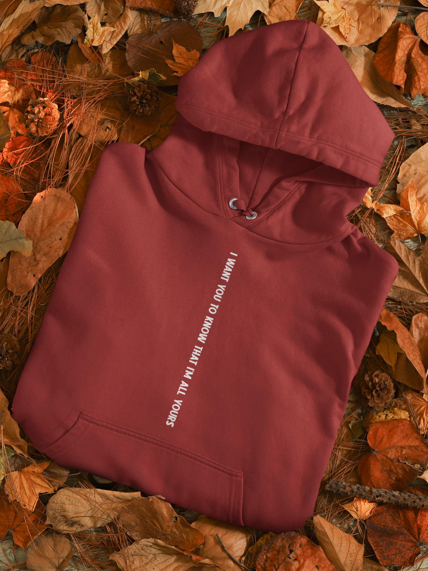 I Want You To Know That I Am All Yours Quotes Men Hoodies-FunkyTeesClub