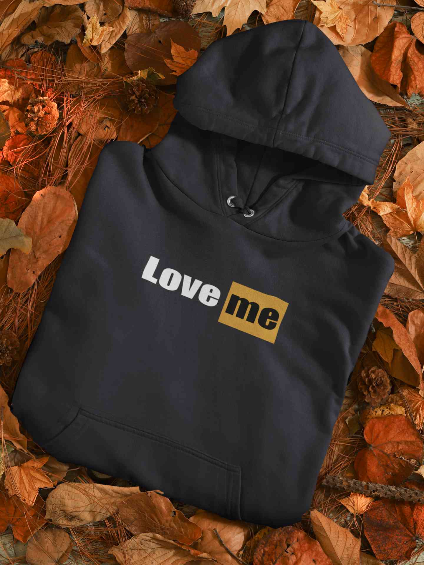 Love Me Minimals Hoodies for Women-FunkyTeesClub