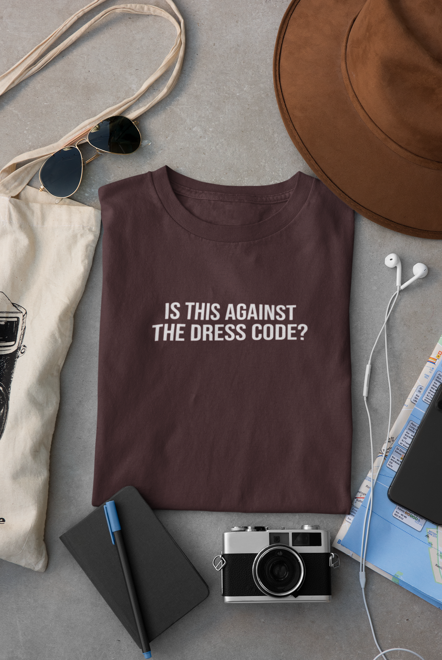 Is This Against Dress Code Mens Half Sleeves T-shirt- FunkyTeesClub