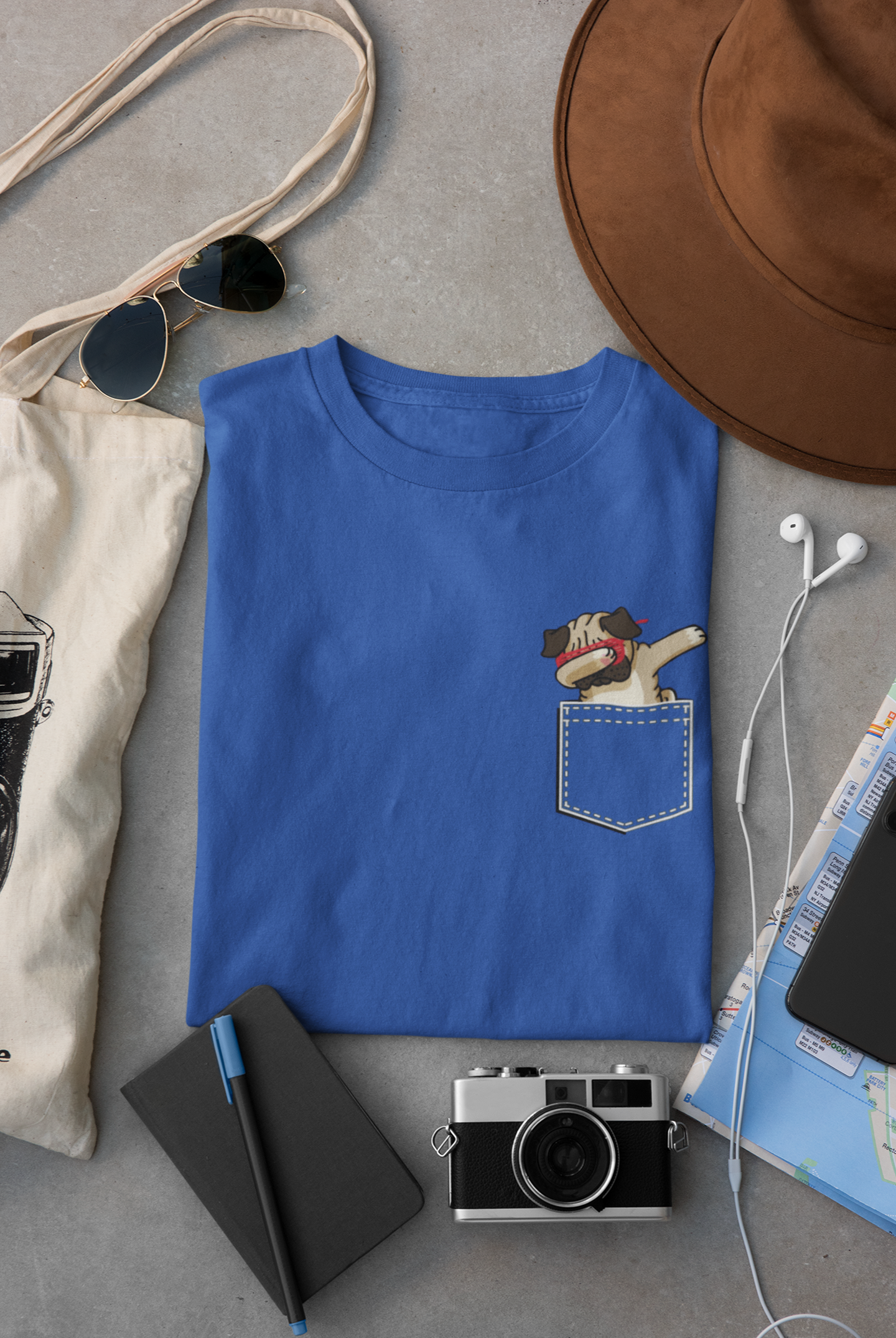 Pug Dabbing Women Half Sleeves T-shirt- FunkyTeesClub