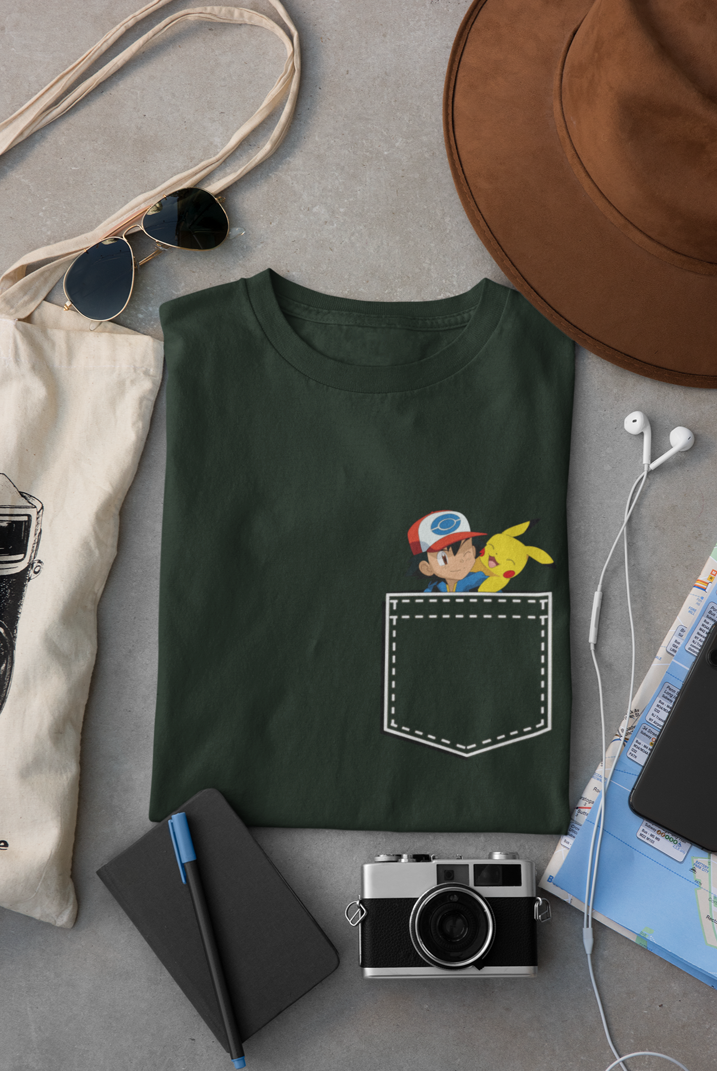 Pokémon Women Half Sleeves T-shirt- FunkyTeesClub