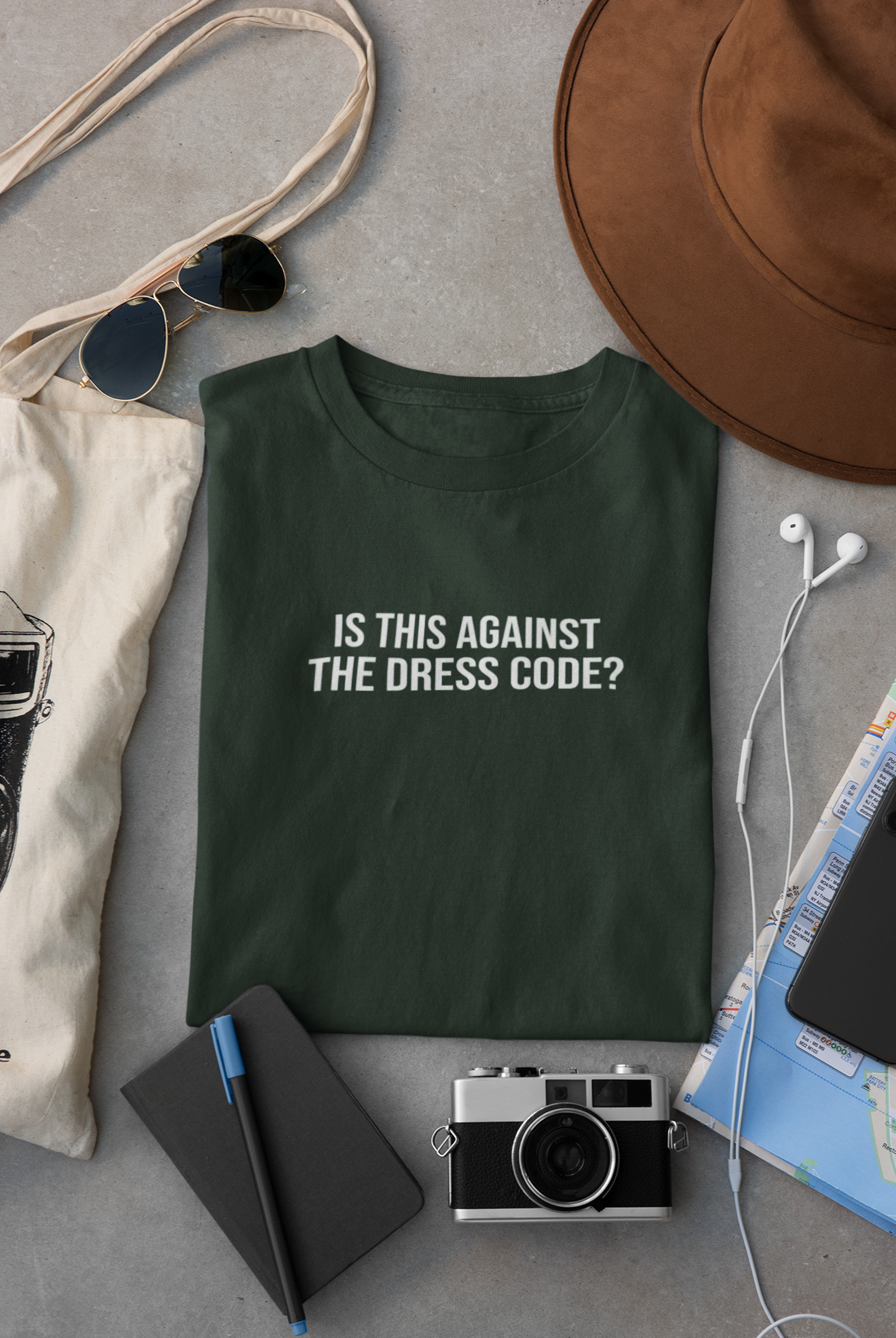 Is This Against Dress Code Mens Half Sleeves T-shirt- FunkyTeesClub