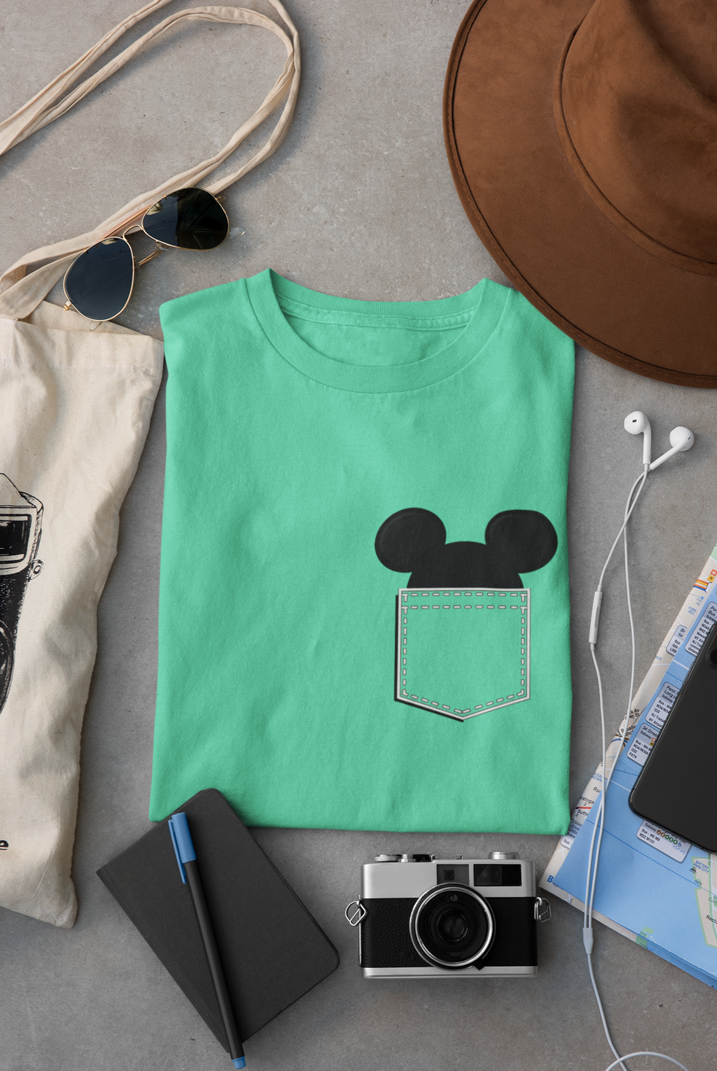 Mickey Women Half Sleeves T-shirt- FunkyTeesClub