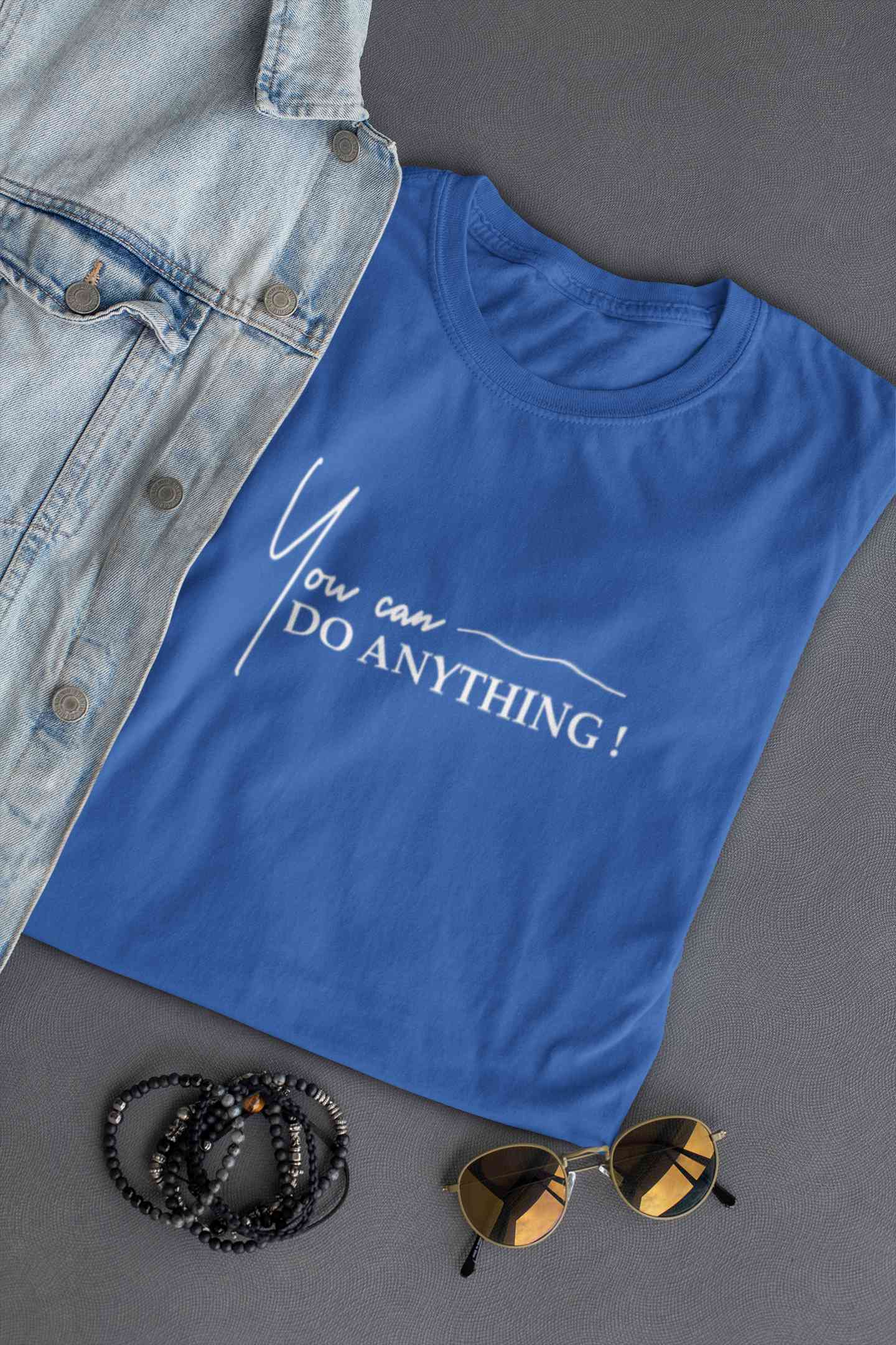 You Can Do Anything Women Half Sleeves T-shirt- FunkyTeesClub