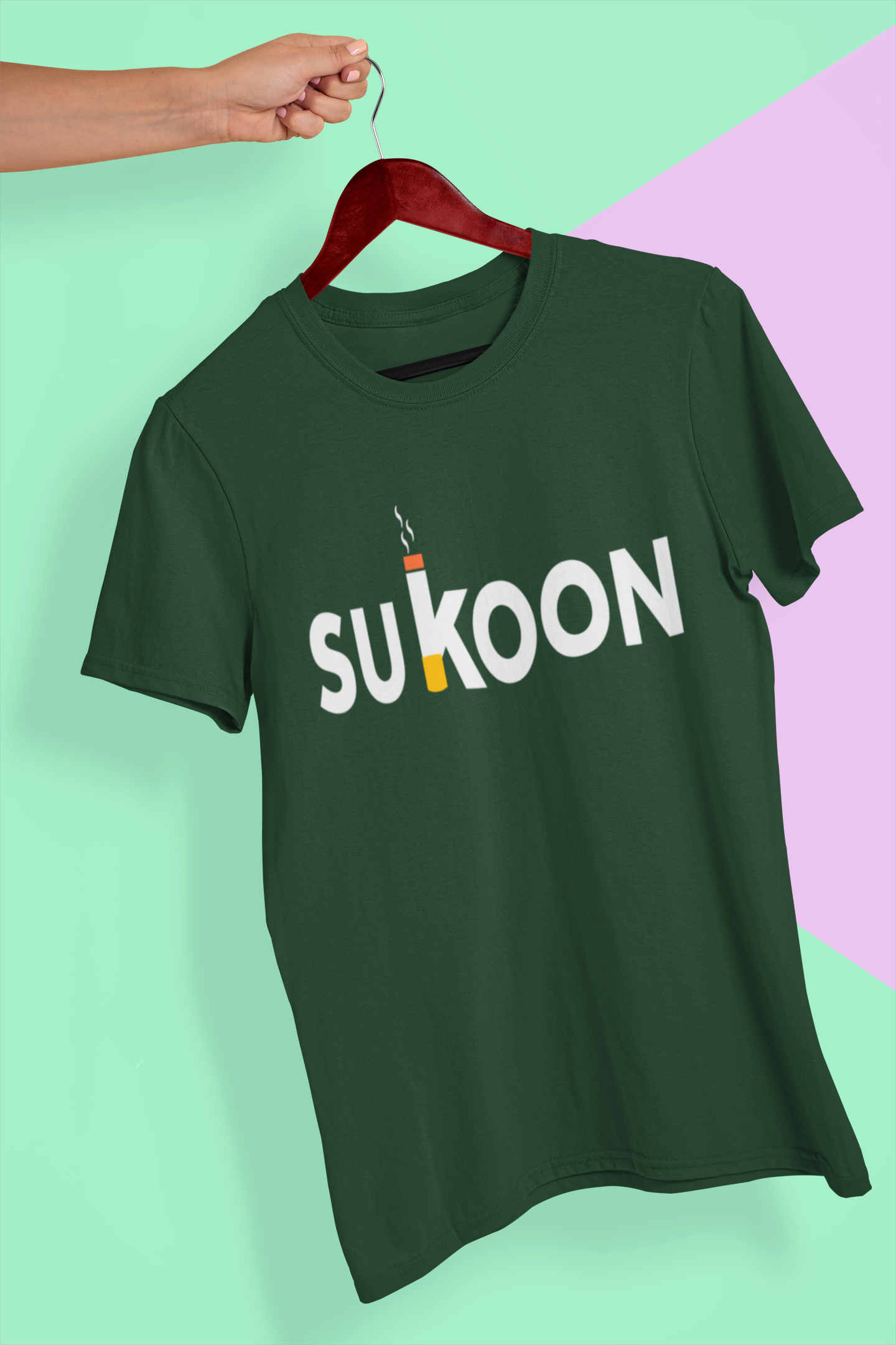 Sukoon Pub And Beer Women Half Sleeves T-shirt- FunkyTeesClub