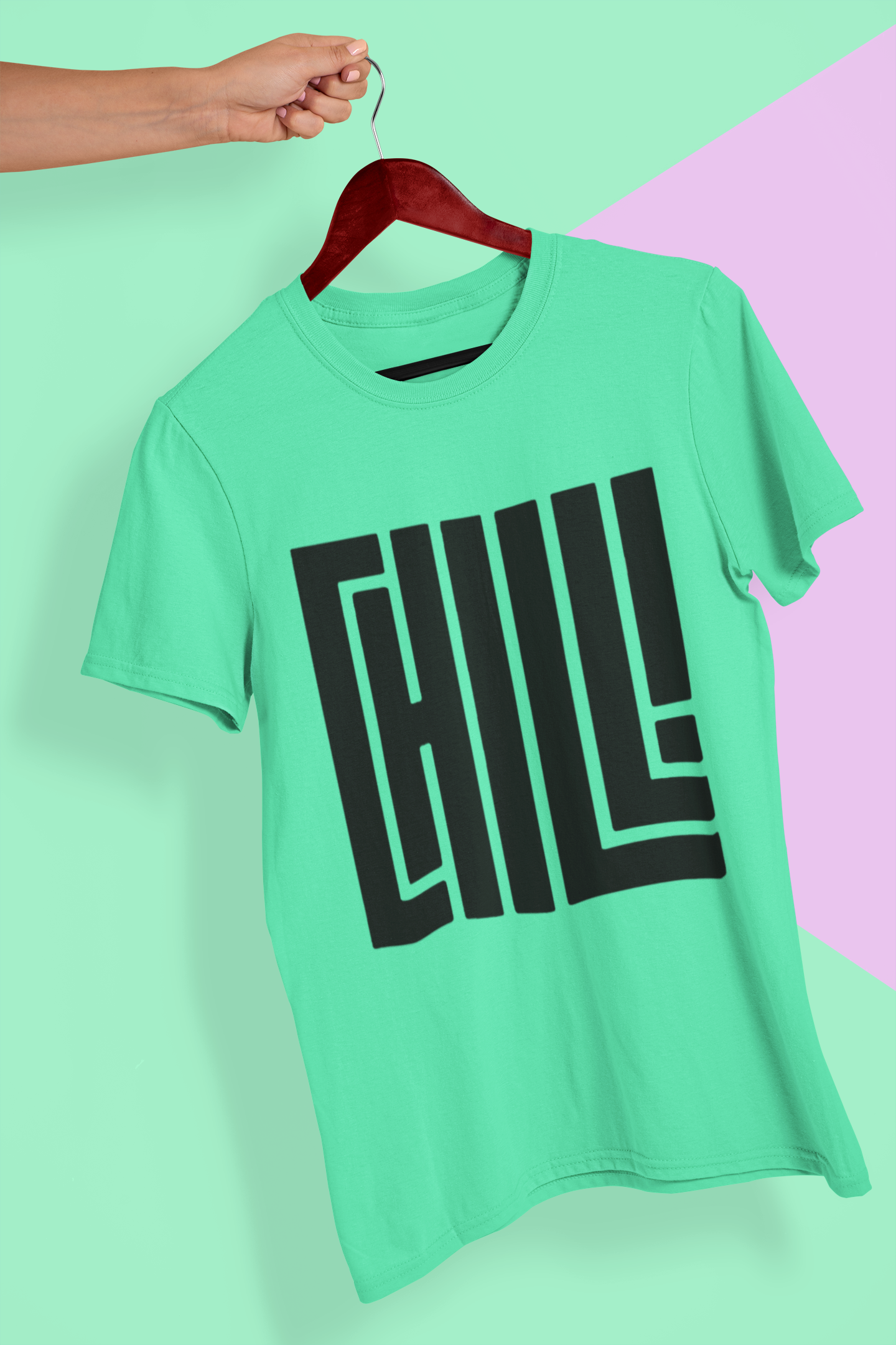 Chill Women Half Sleeves T-shirt- FunkyTeesClub