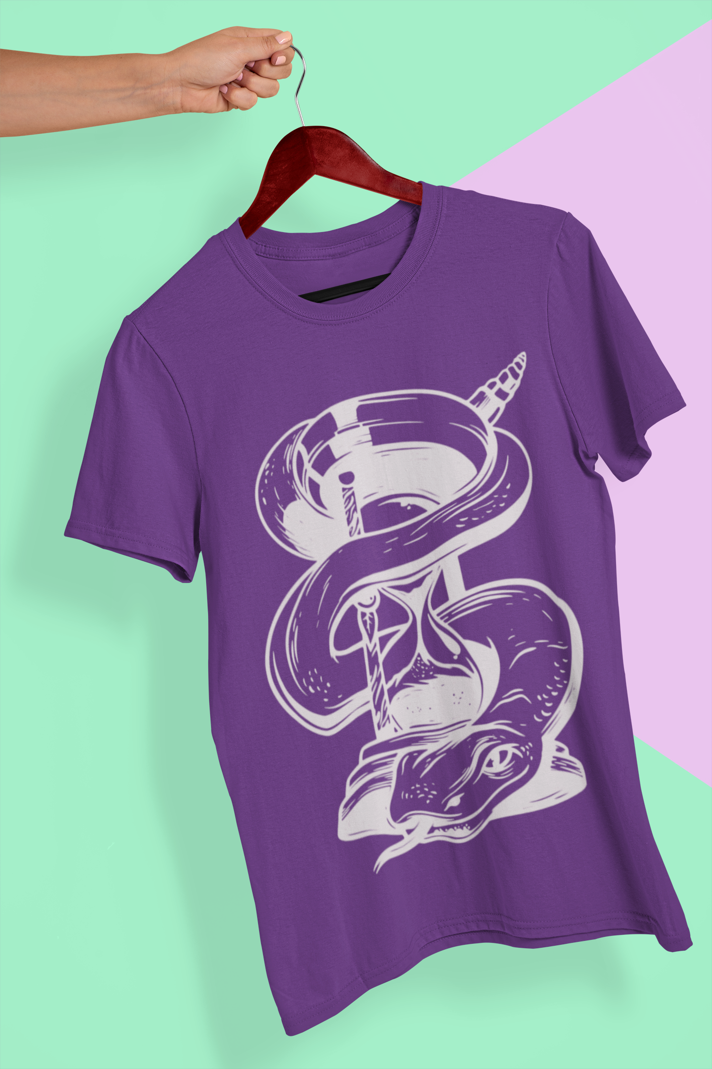 Hourglass Mens Half Sleeves T-shirt- FunkyTeesClub