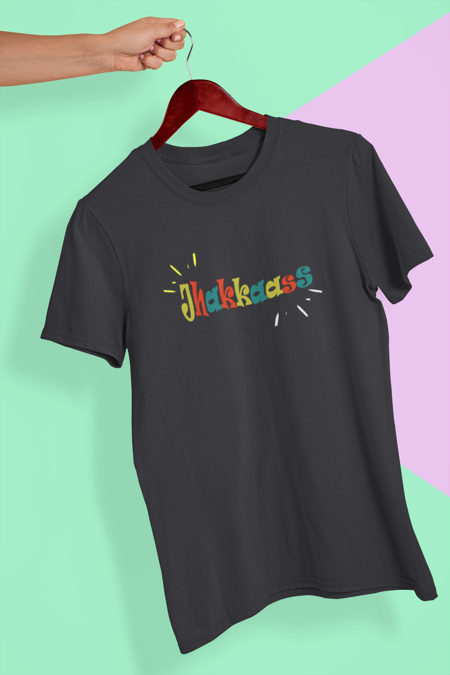 Jhakassas Women Half Sleeves T-shirt- FunkyTeesClub