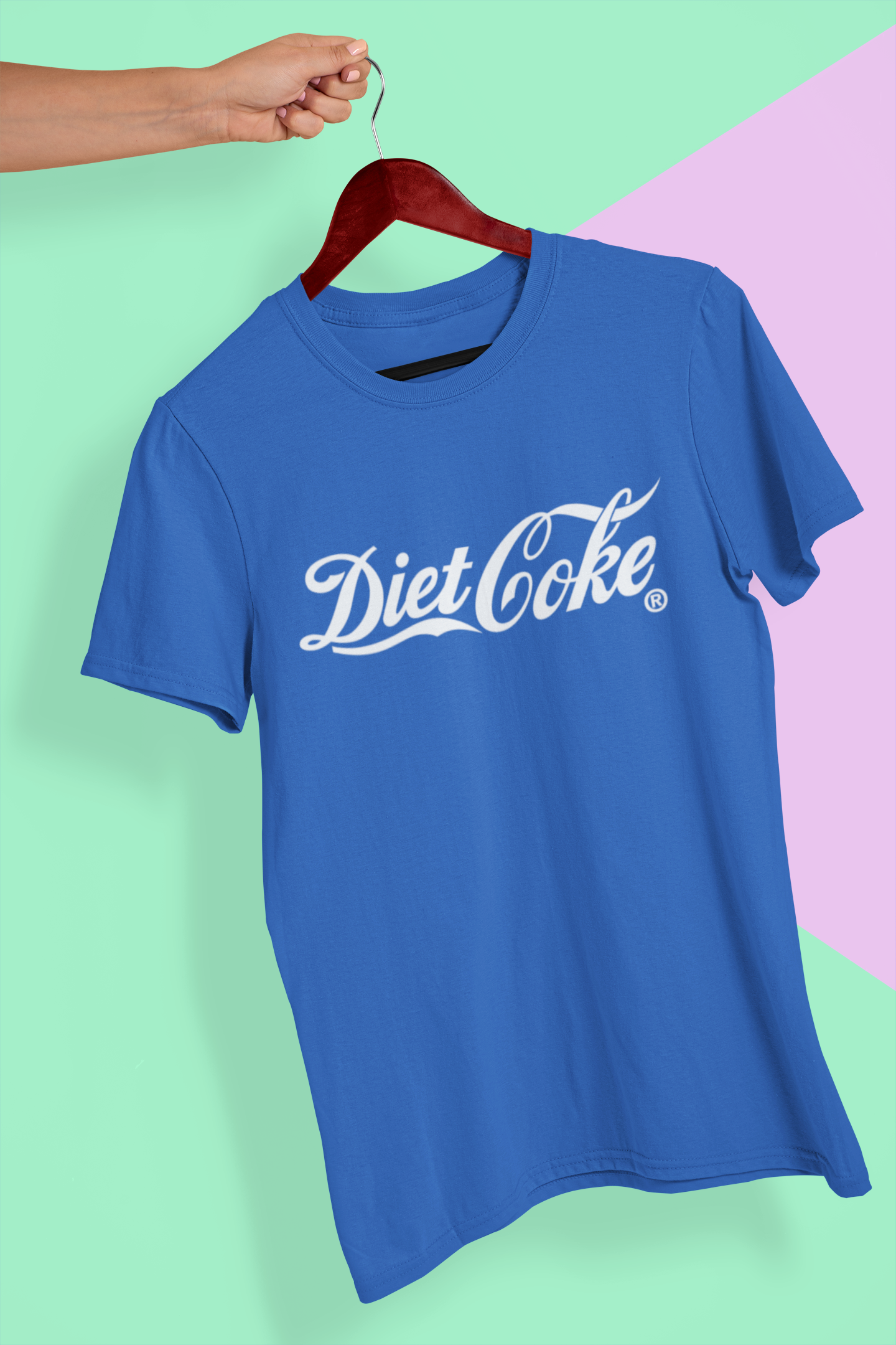 Diet Coke Mens Half Sleeves T-shirt- FunkyTeesClub