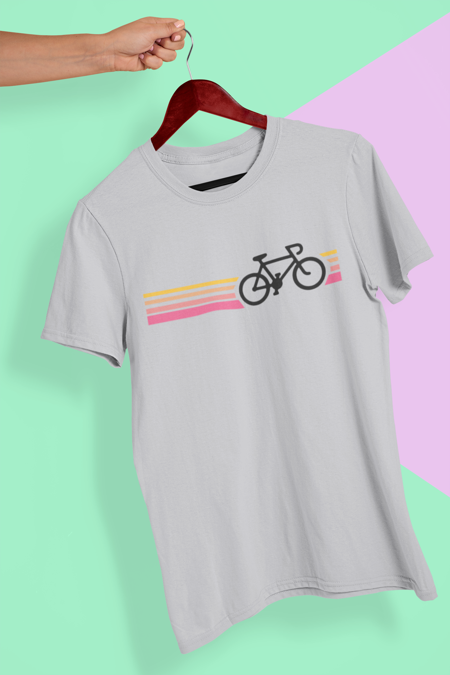 Cycle Women Half Sleeves T-shirt- FunkyTeesClub