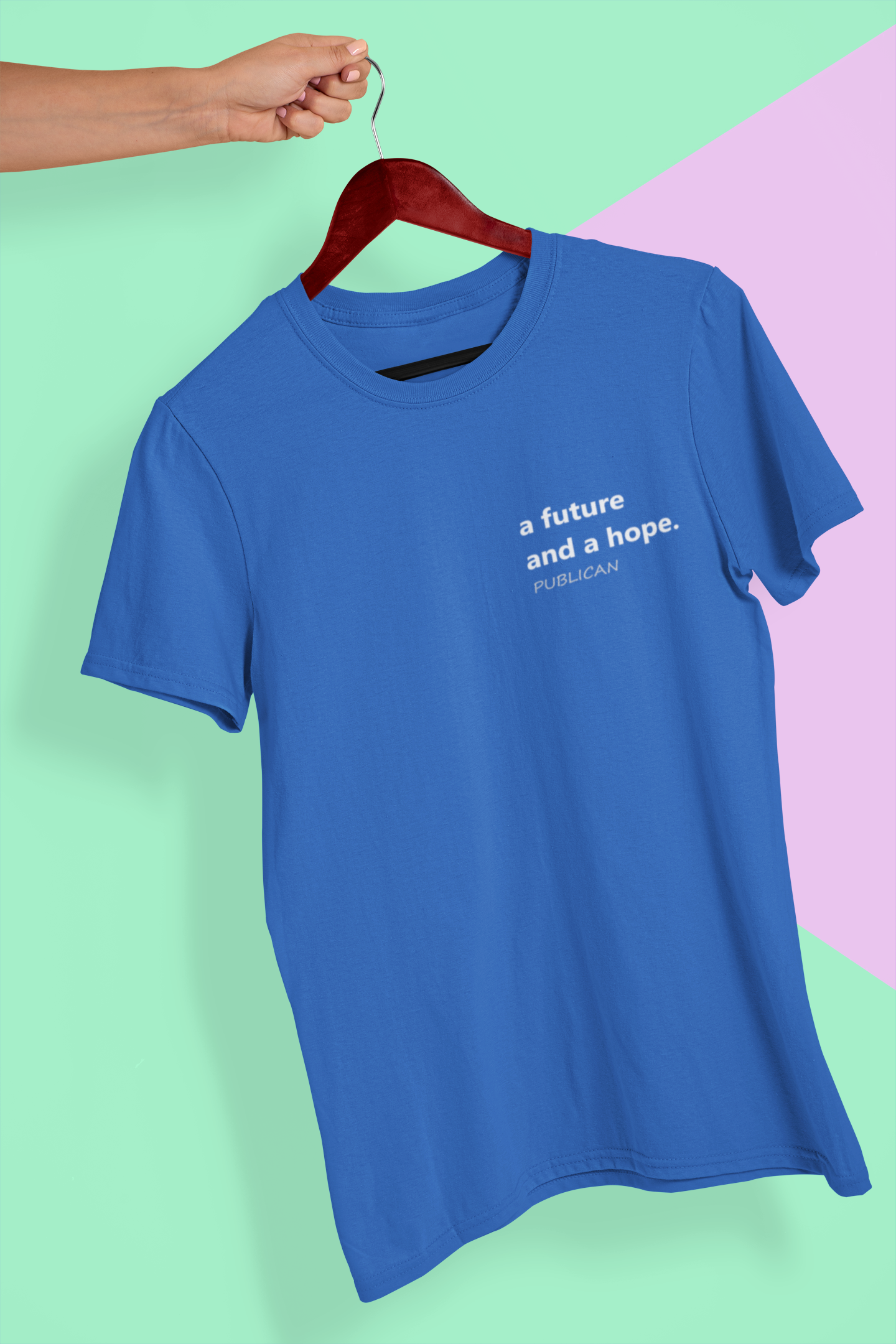 A Future And A Hope Mens Half Sleeves T-shirt- FunkyTeesClub