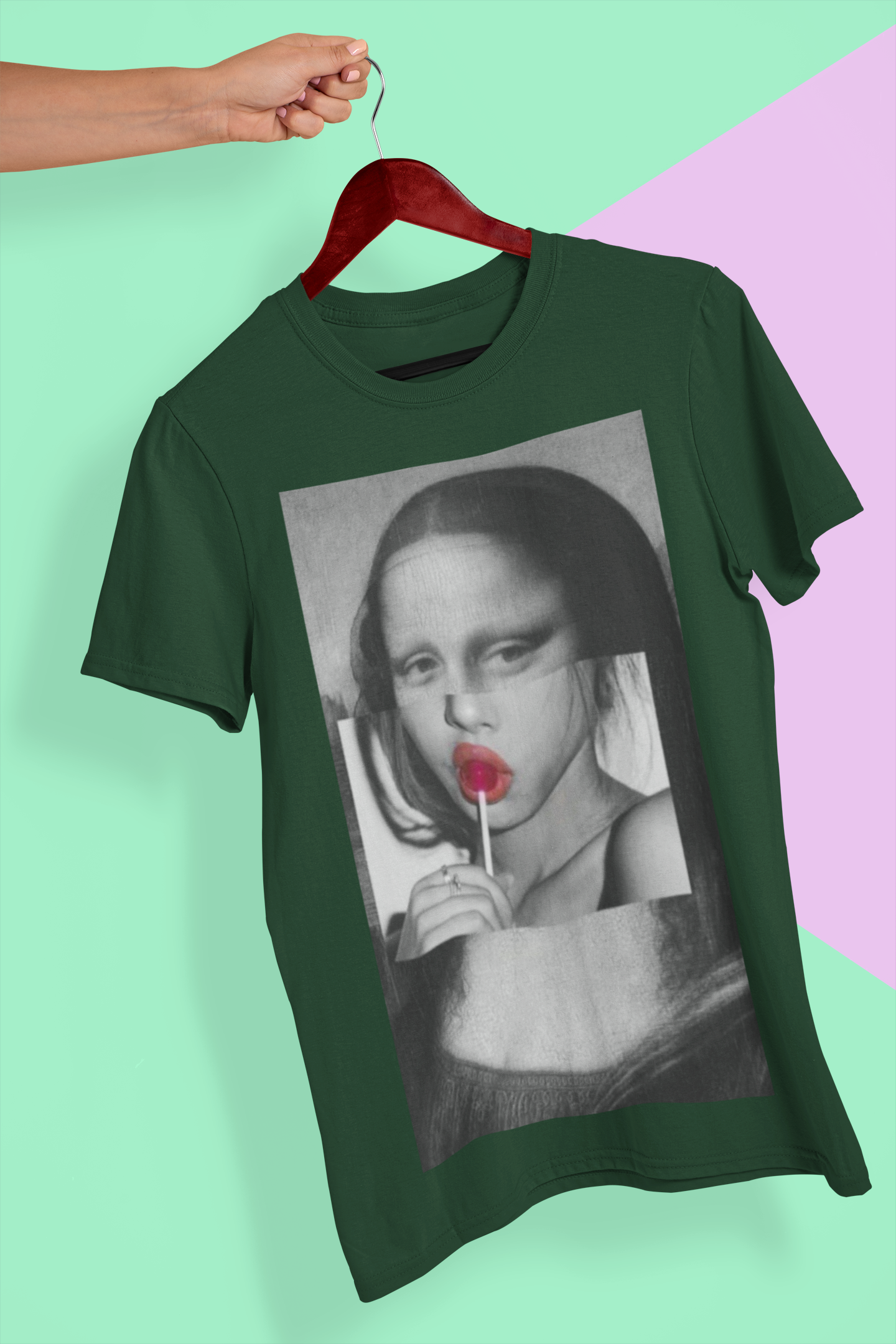 Monapop Women Half Sleeves T-shirt- FunkyTeesClub