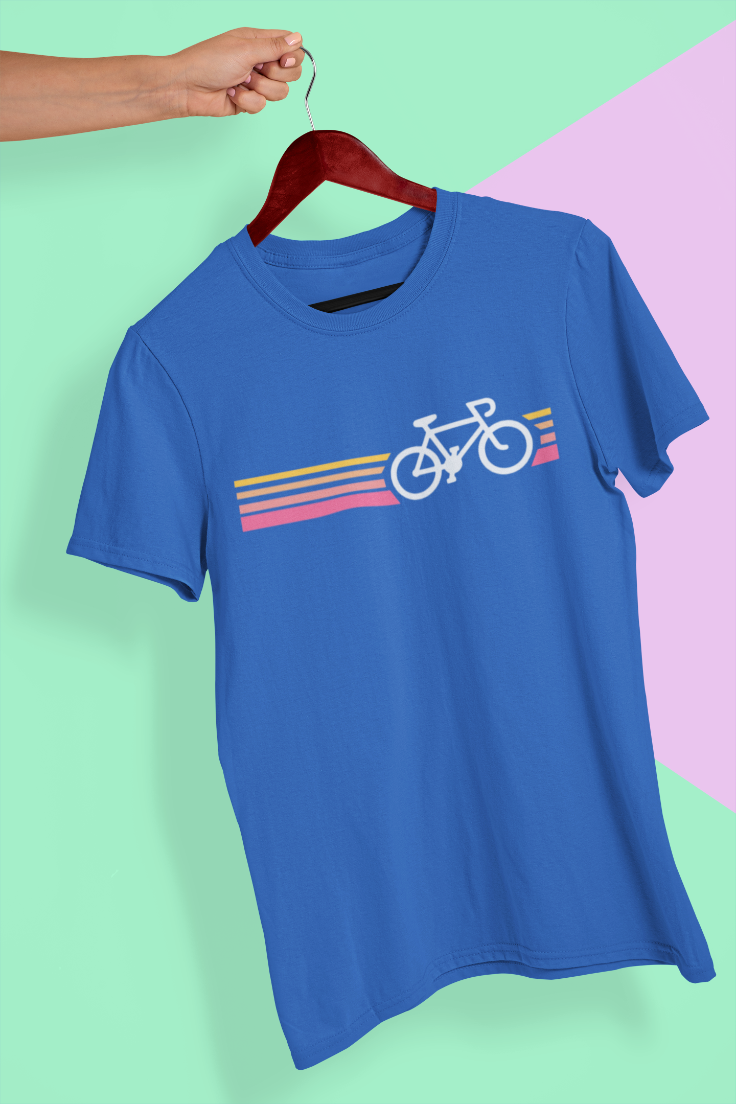 Cycle Women Half Sleeves T-shirt- FunkyTeesClub