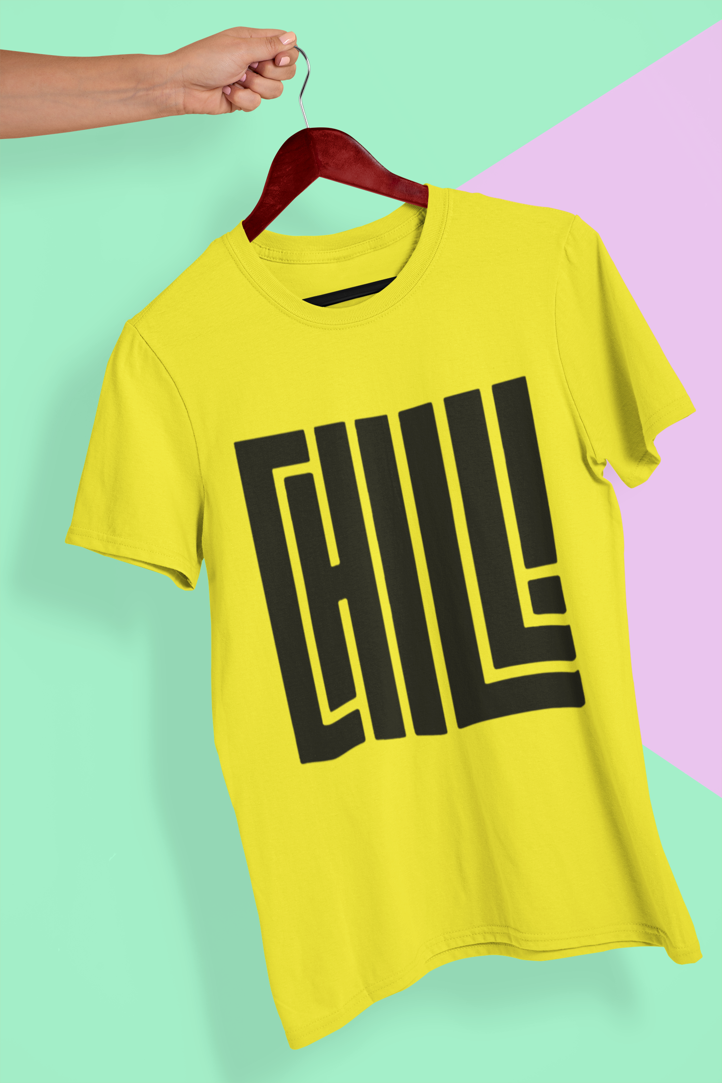 Chill Women Half Sleeves T-shirt- FunkyTeesClub