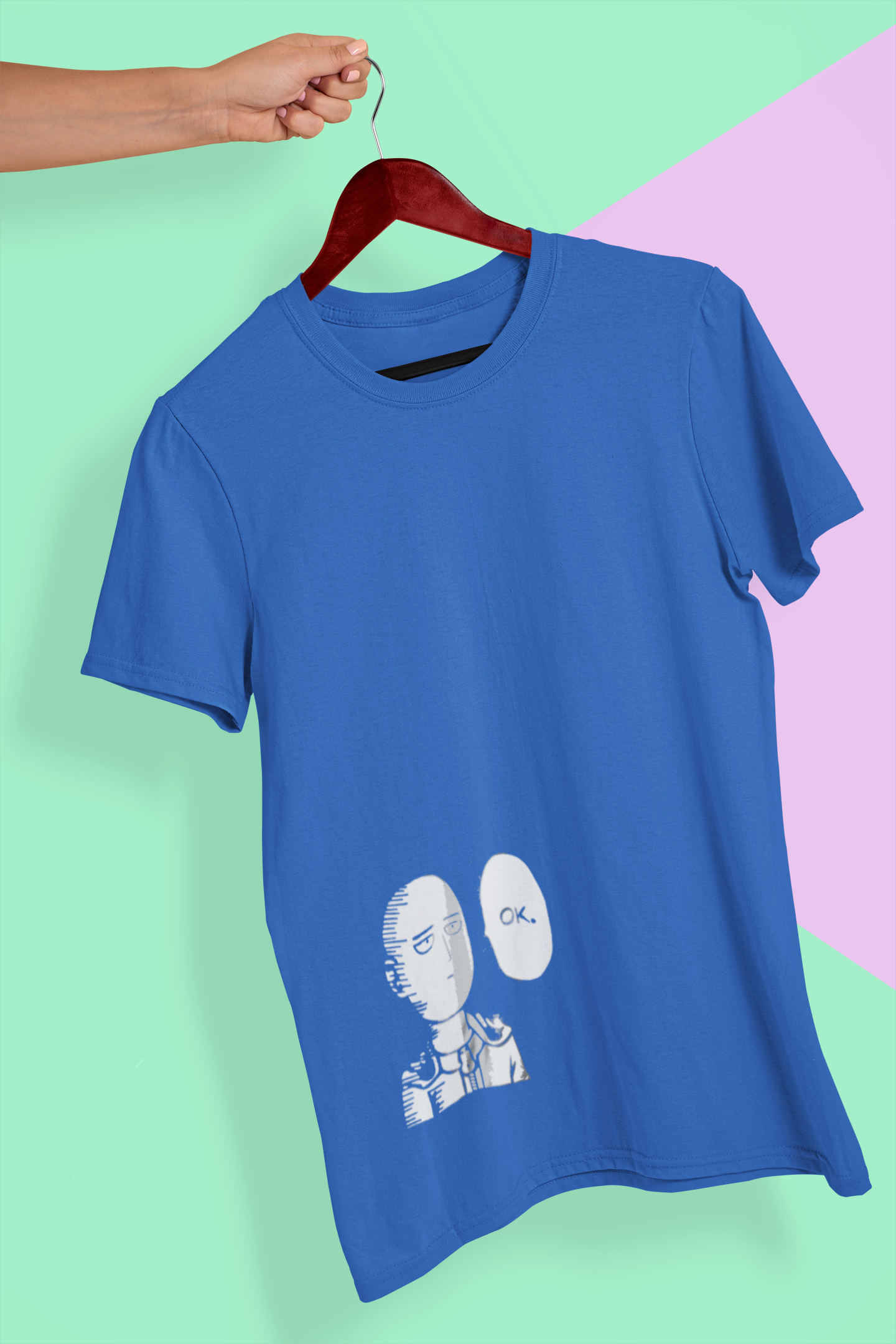 OK Mens Half Sleeves T-shirt- FunkyTeesClub
