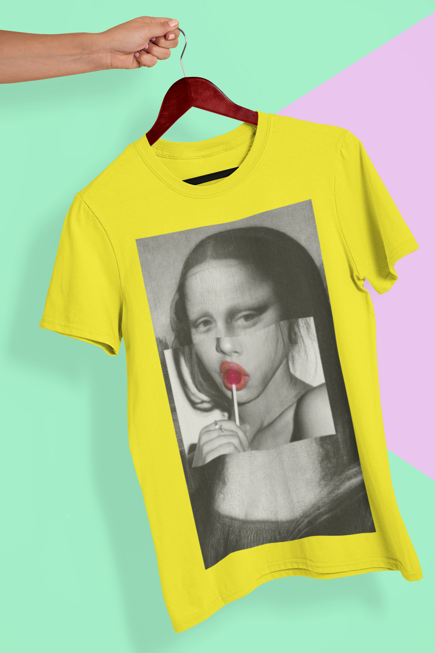 Monapop Women Half Sleeves T-shirt- FunkyTeesClub