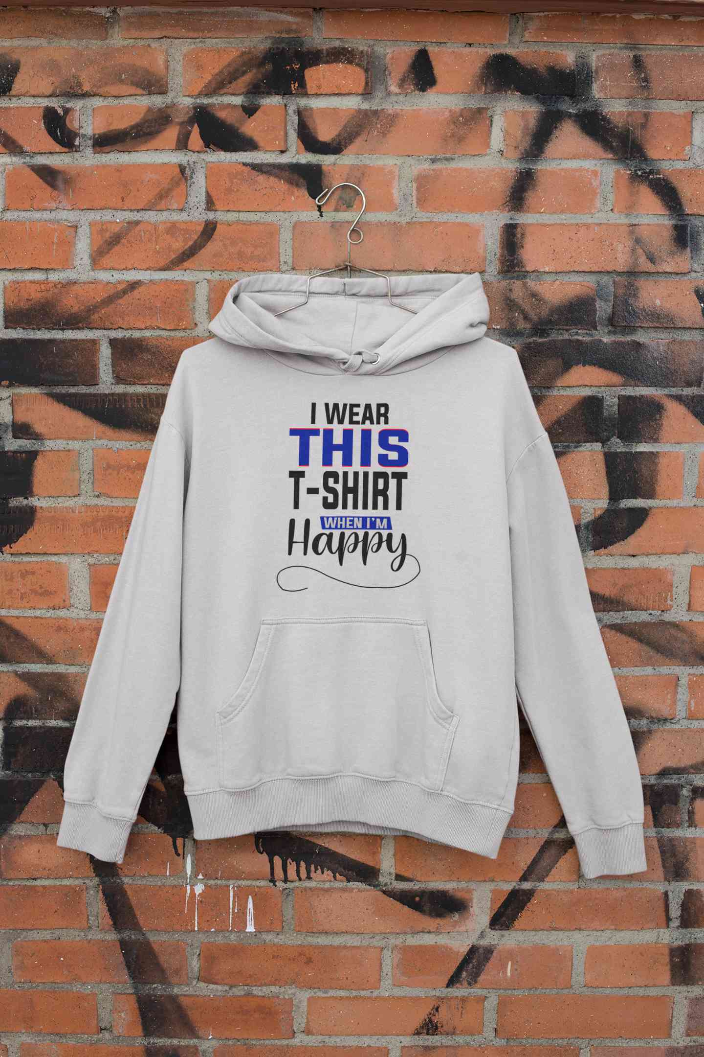 Happy Men Hoodies-FunkyTeesClub