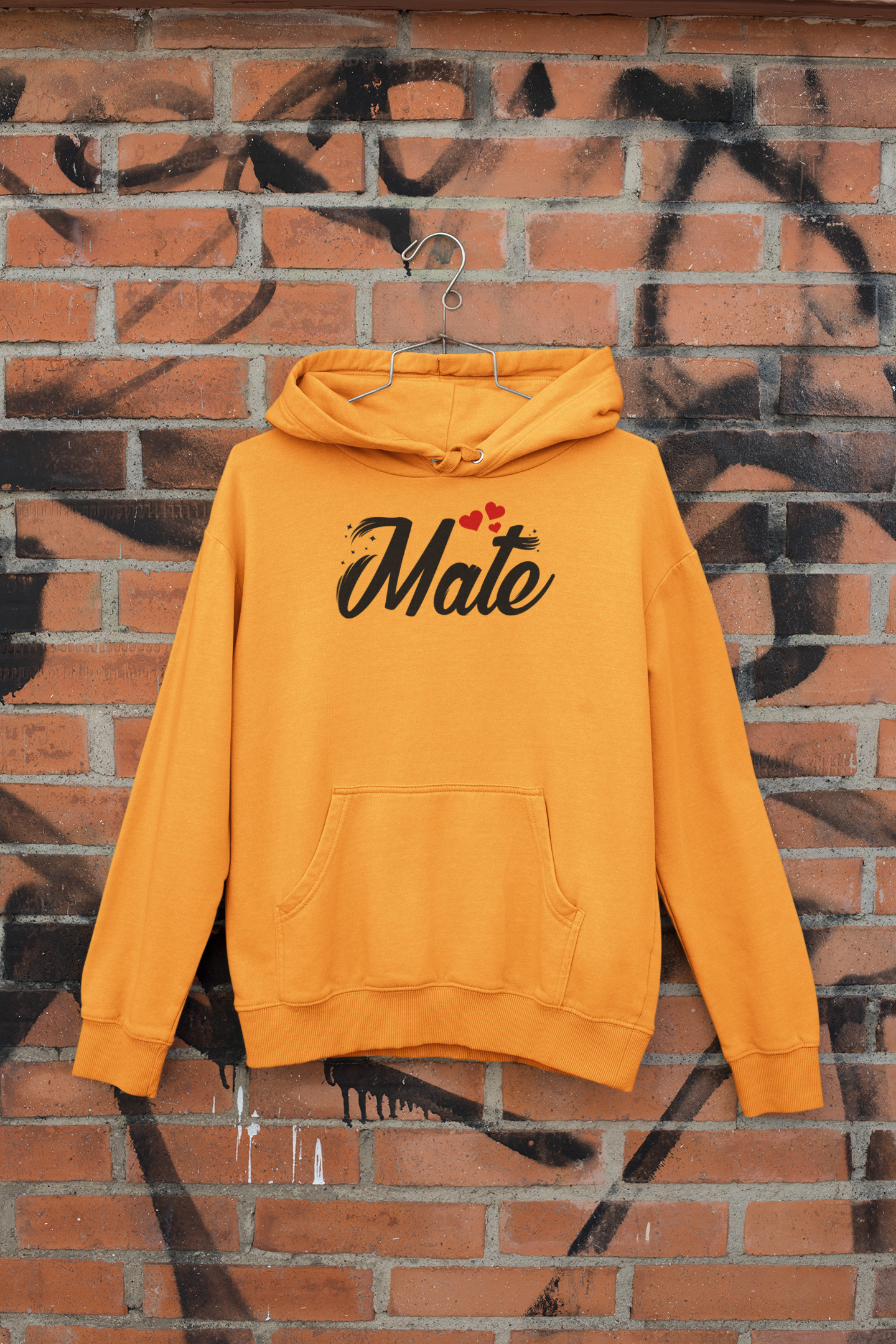 Soul Mate Couple Hoodie-FunkyTeesClub