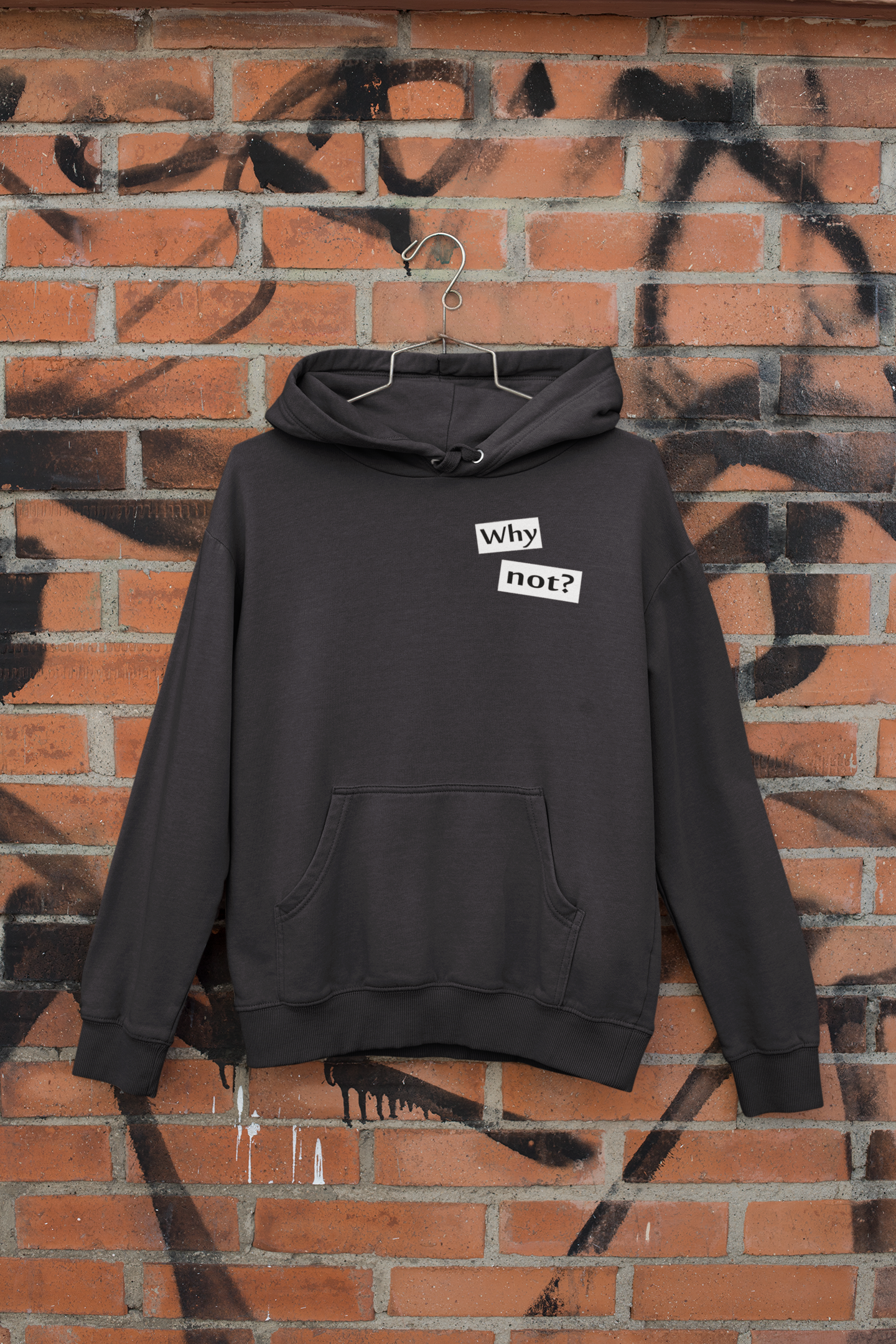 Why Not Quotes Men Hoodies-FunkyTeesClub