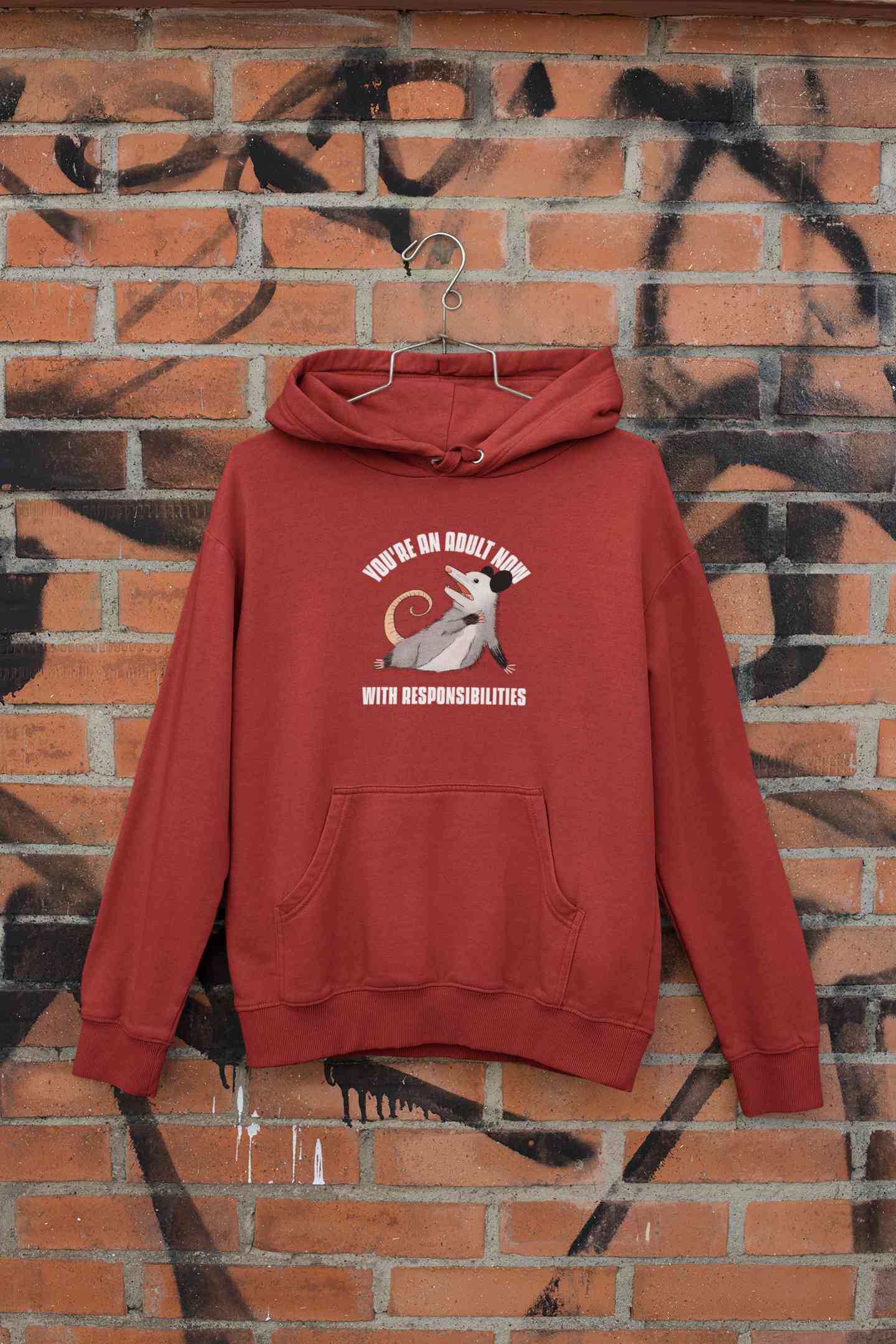 You Are An Adult Now With Responsibilities Funny Hoodies for Women-FunkyTeesClub