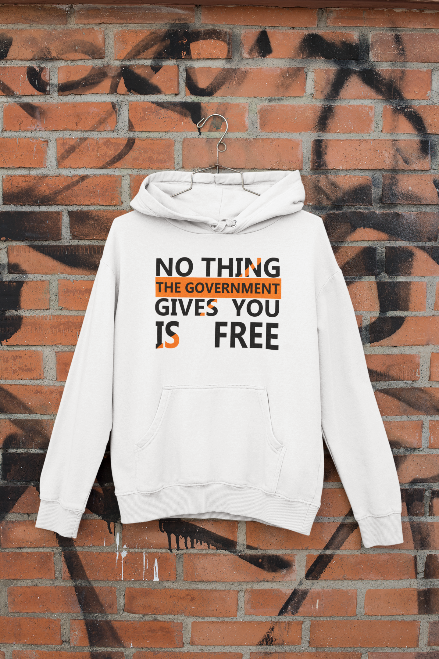 Nothing The Government Gives You Is Free Anti Government Hoodies for Women-FunkyTeesClub