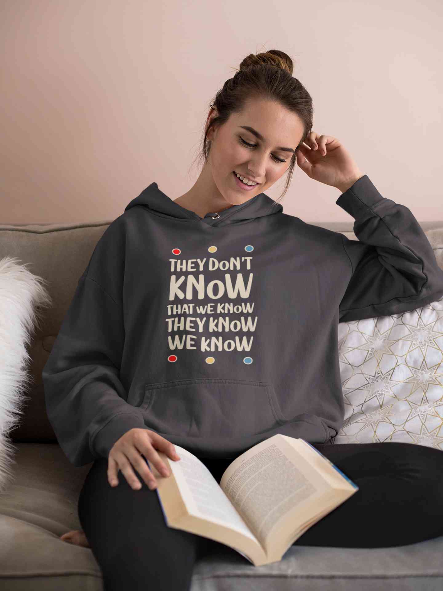They Don't Know Hoodies for Women-FunkyTeesClub