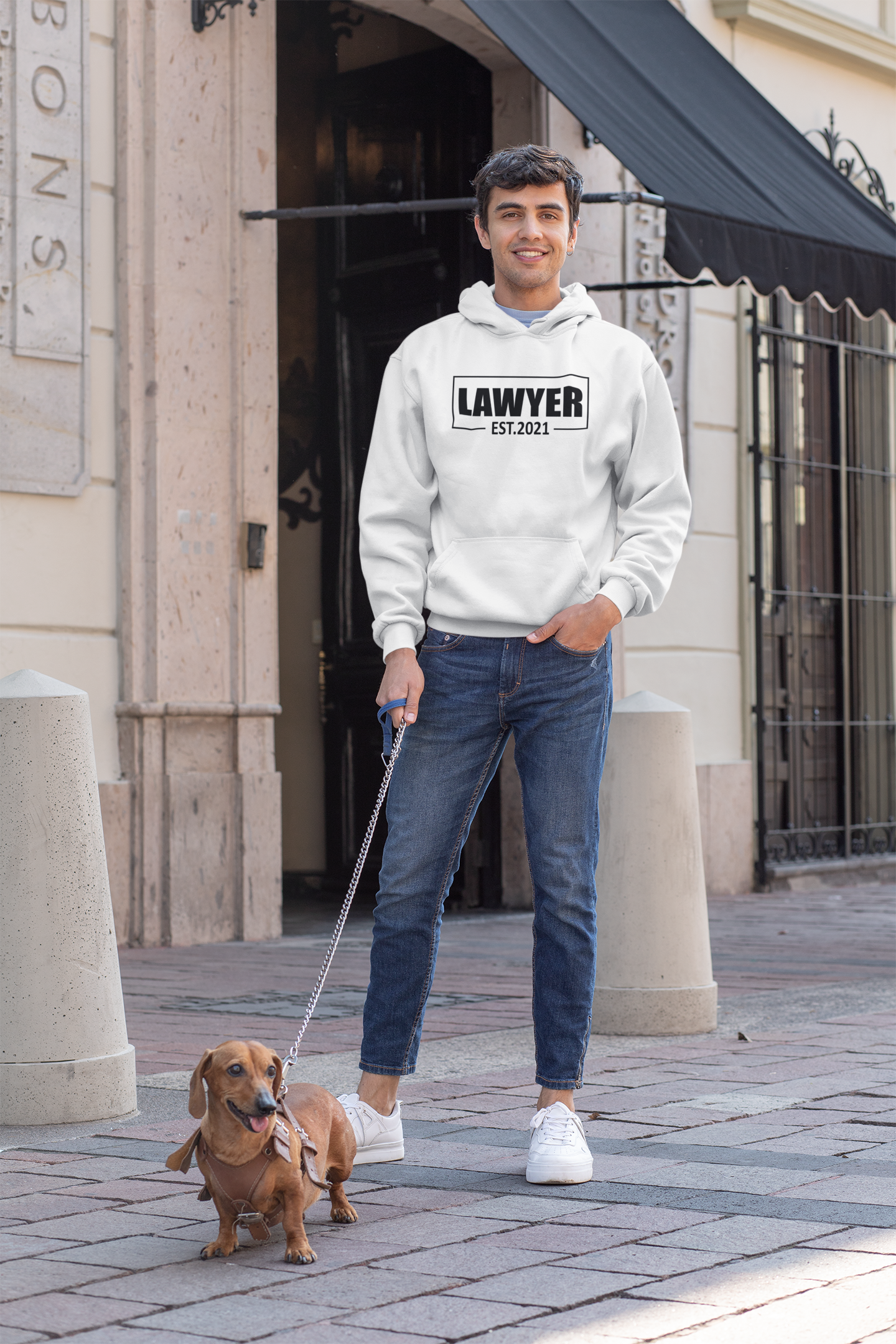 Lawyer Estd 2021 Men Hoodies-FunkyTeesClub