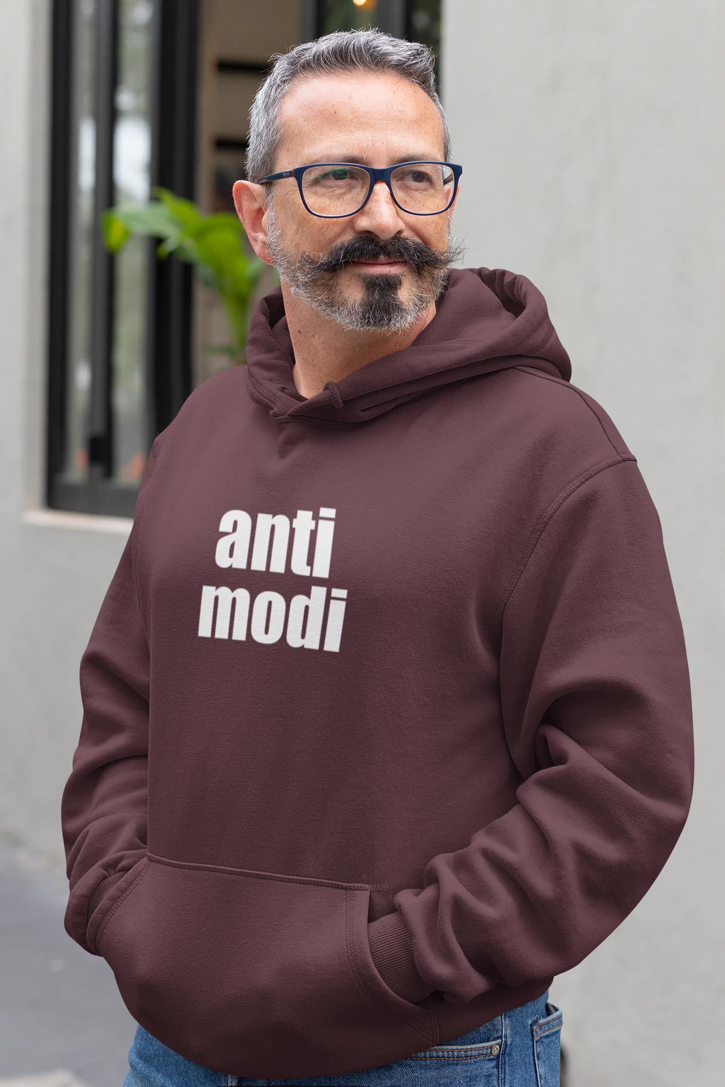 Anti Modi Anti Government Men Hoodies-FunkyTeesClub