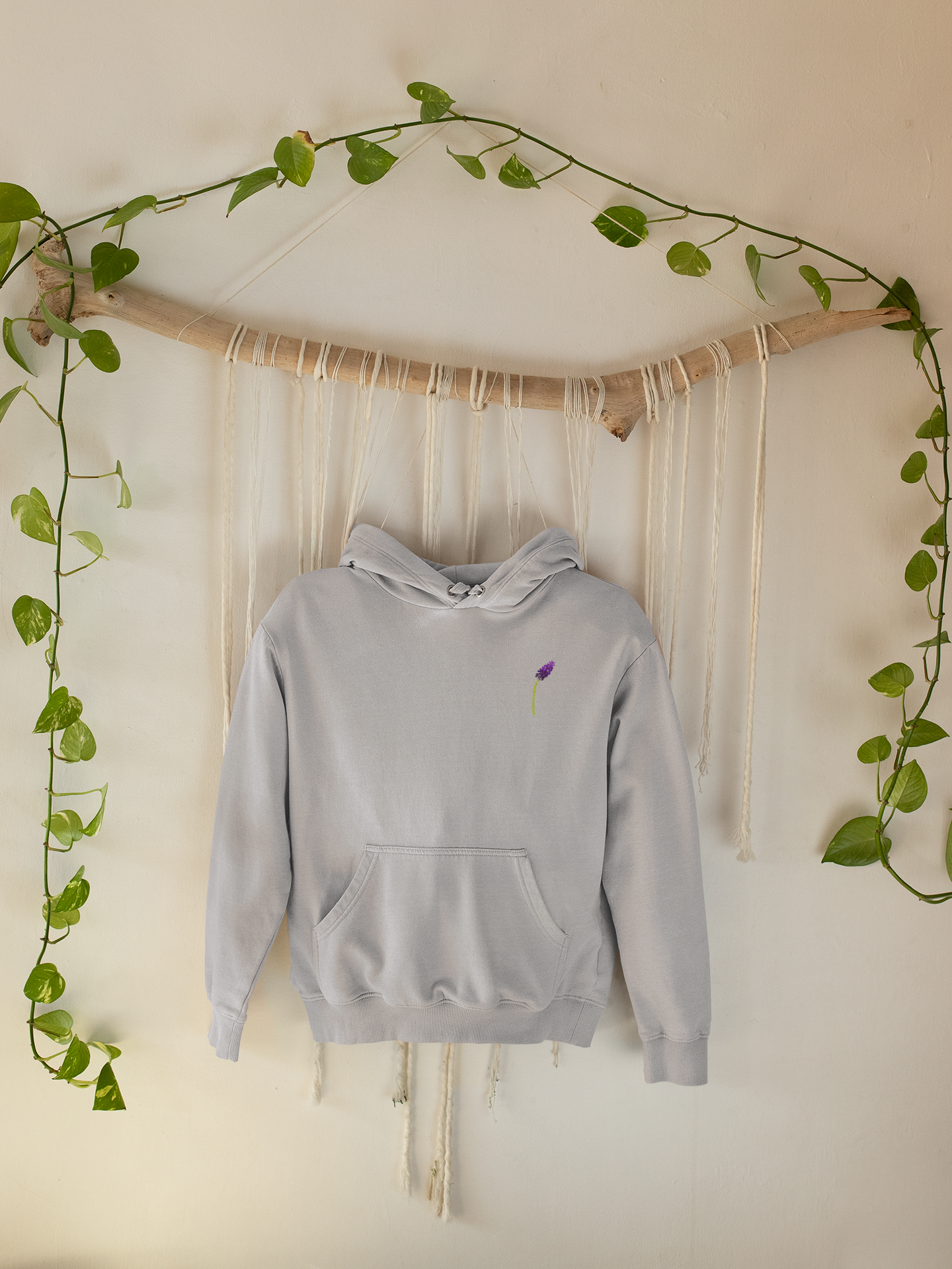 Lavender Spring Hoodies for Women-FunkyTeesClub