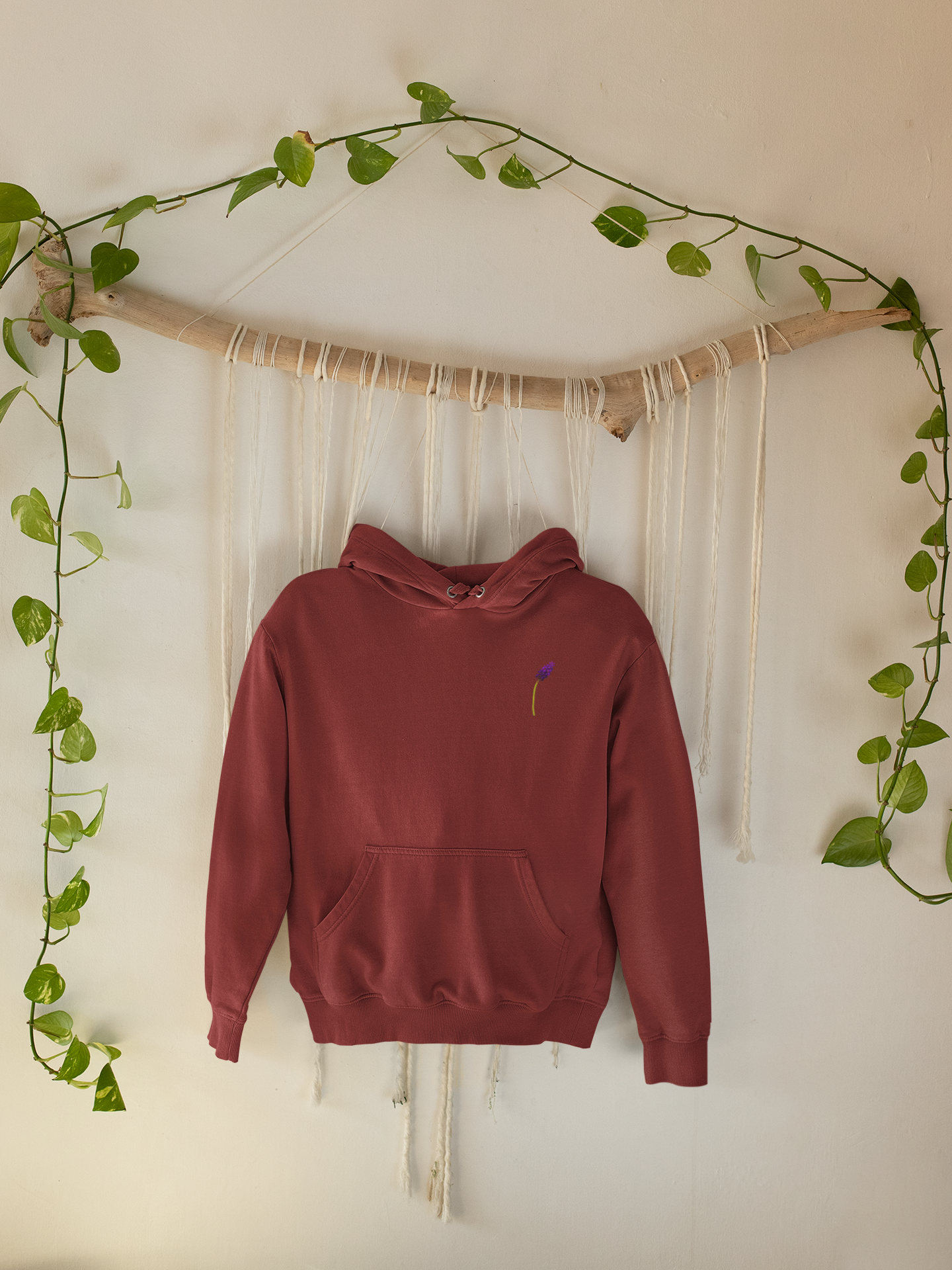 Lavender Spring Hoodies for Women-FunkyTeesClub