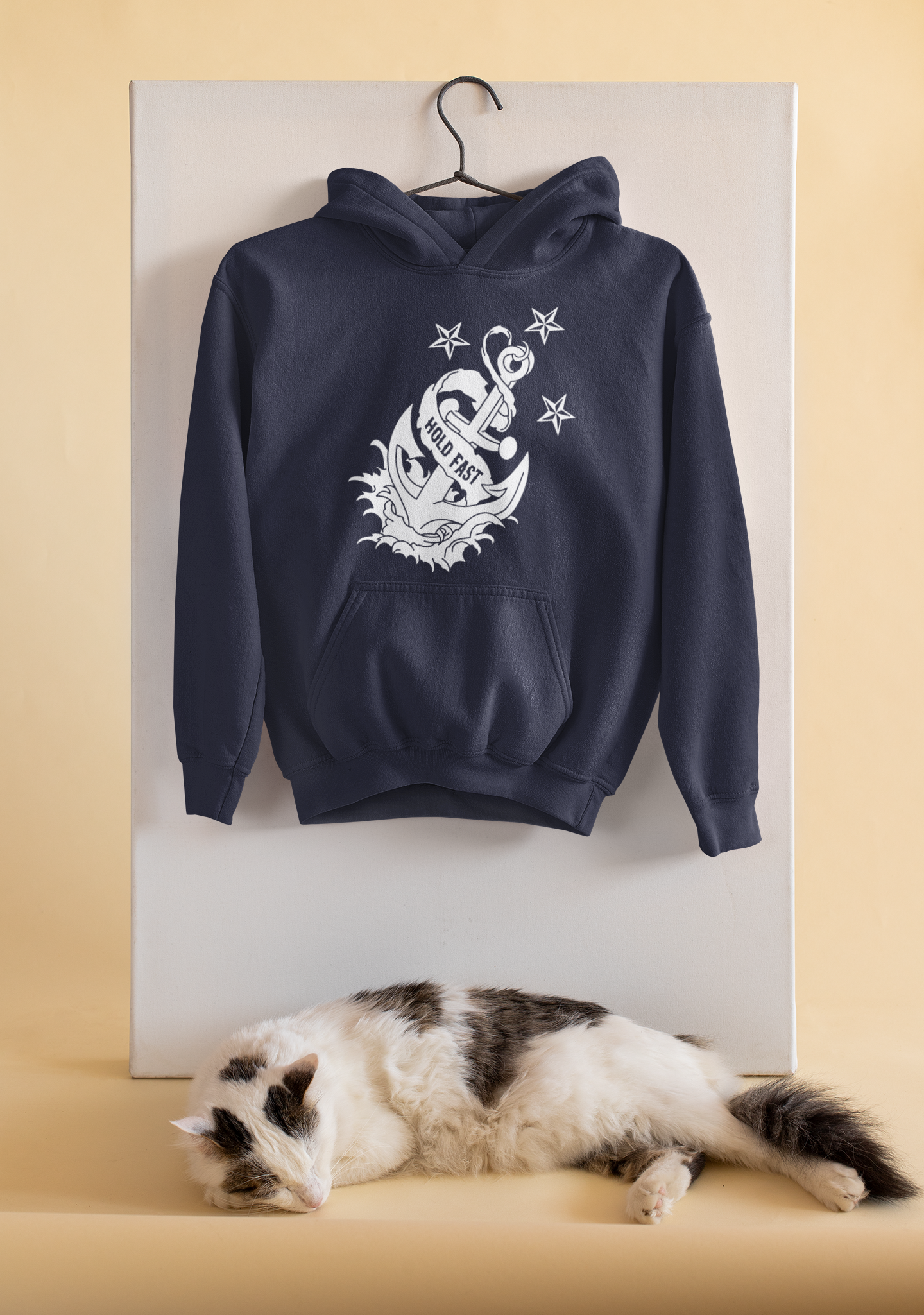 Hold Me Fast Merchant Navy Men Hoodies-FunkyTeesClub