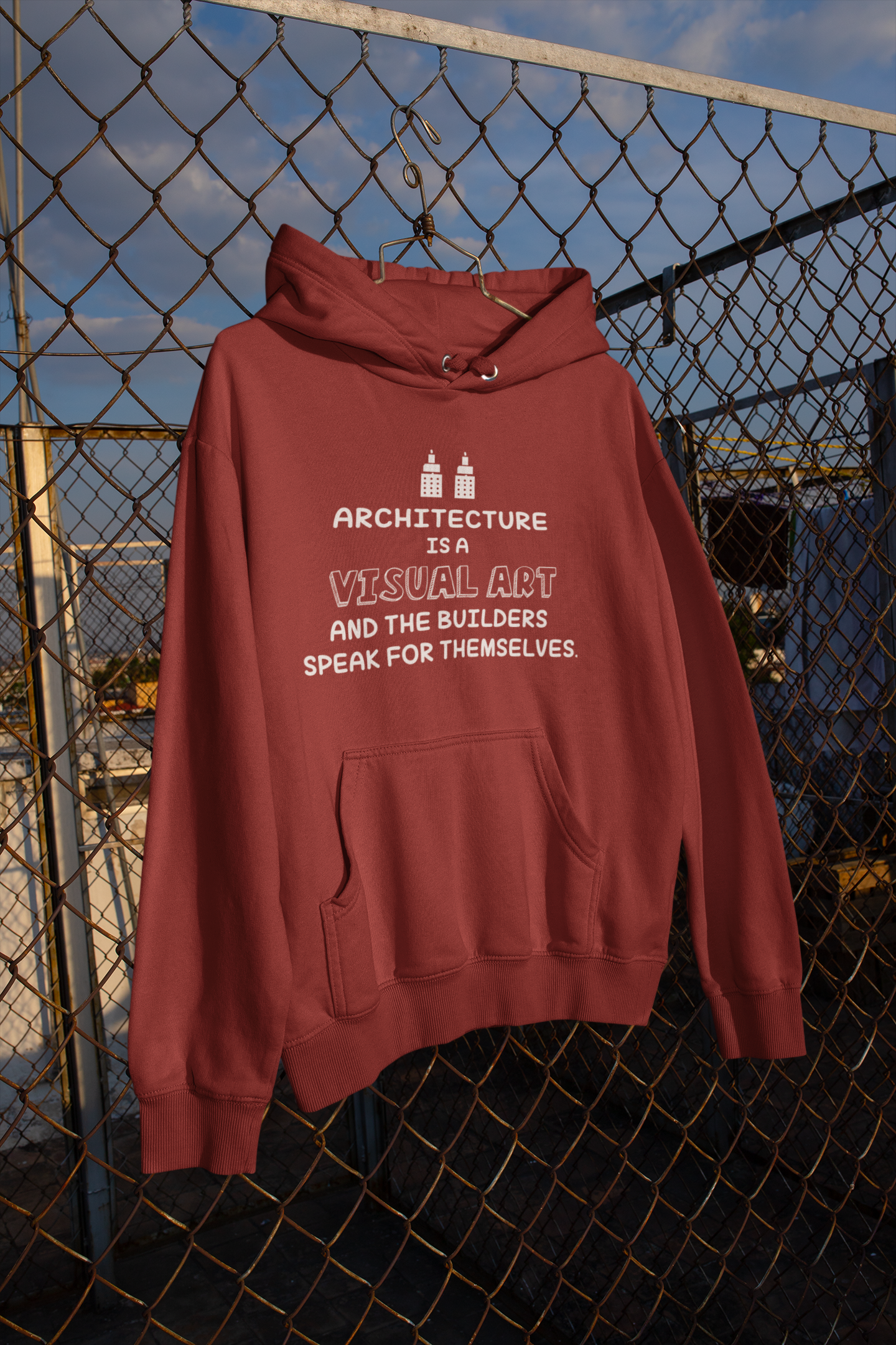 Architecture Visual Art Architect Profession Hoodies for Women-FunkyTeesClub