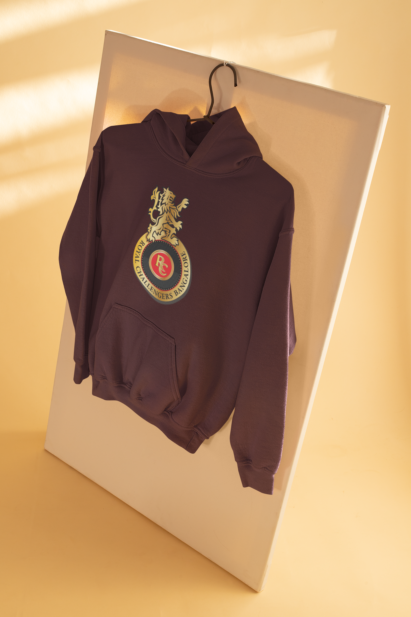 Rcb Logo Men Hoodies-FunkyTeesClub
