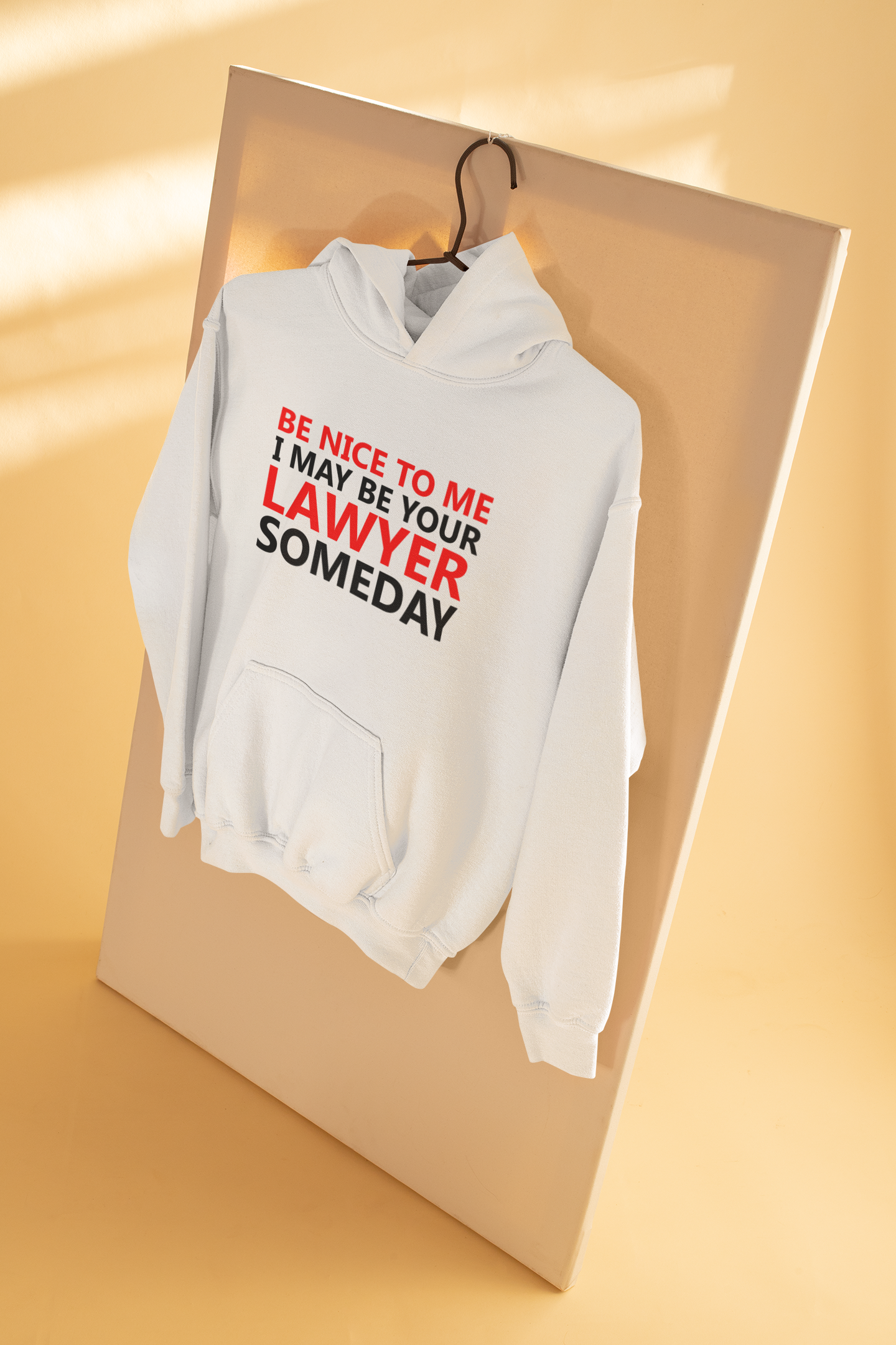 Be Nice To Me Lawyer Men Hoodies-FunkyTeesClub