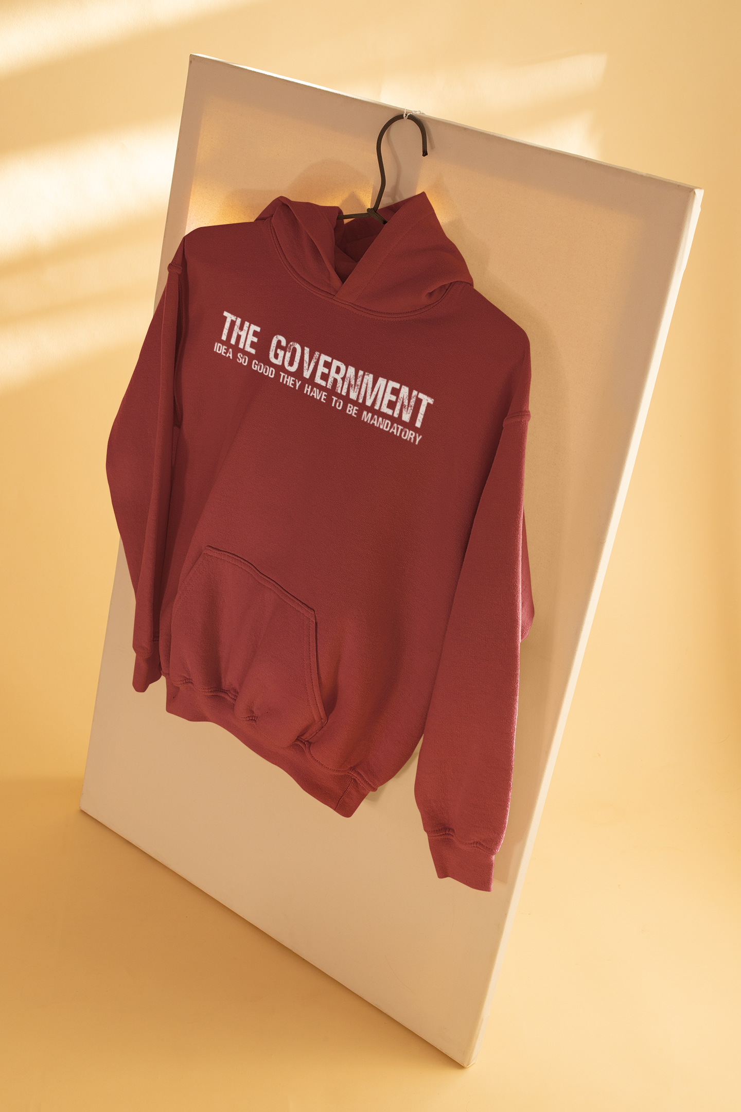 The Government Ideas So Good They Have To Be Mandatory Libertarian Anti Government Hoodies for Women-FunkyTeesClub