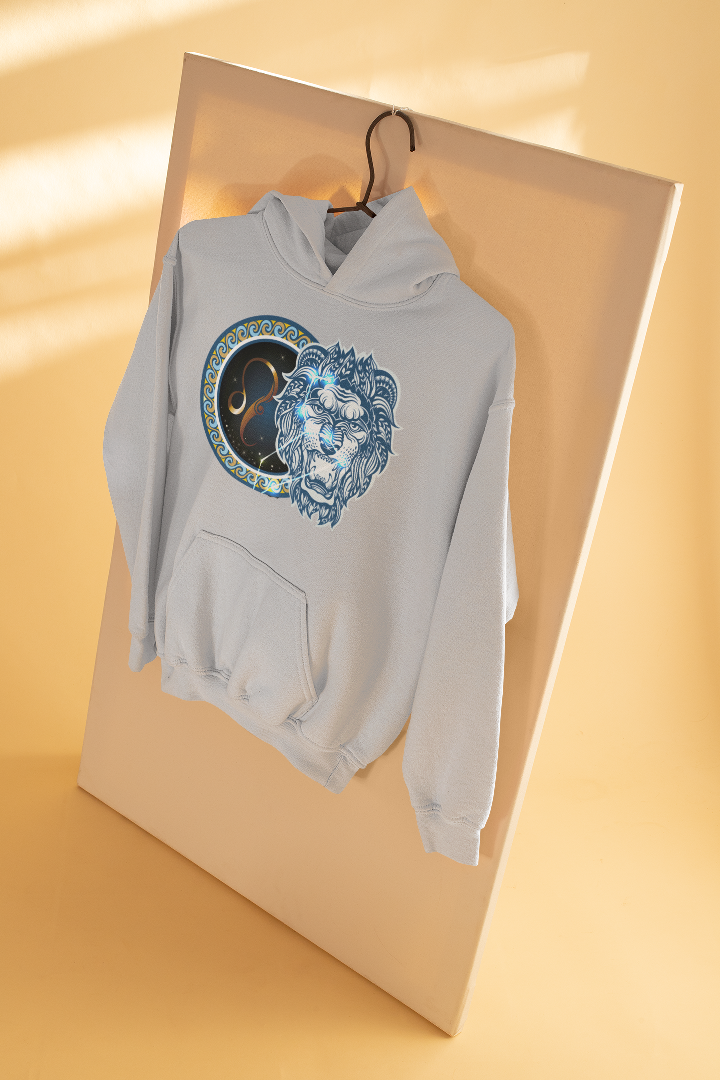 Leo Zodiac Sign Men Hoodies-FunkyTeesClub