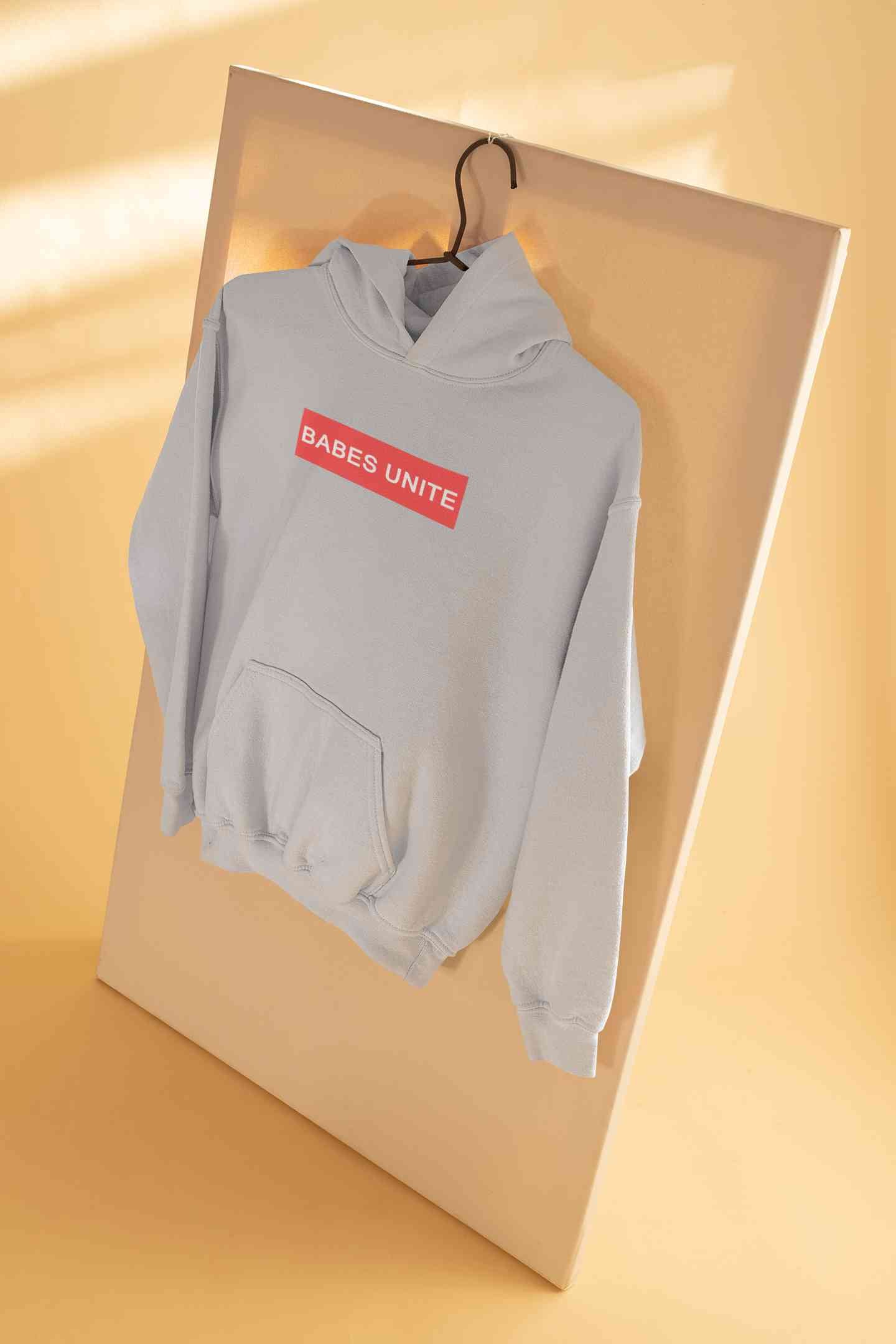 Babes Unite Men Hoodies-FunkyTeesClub