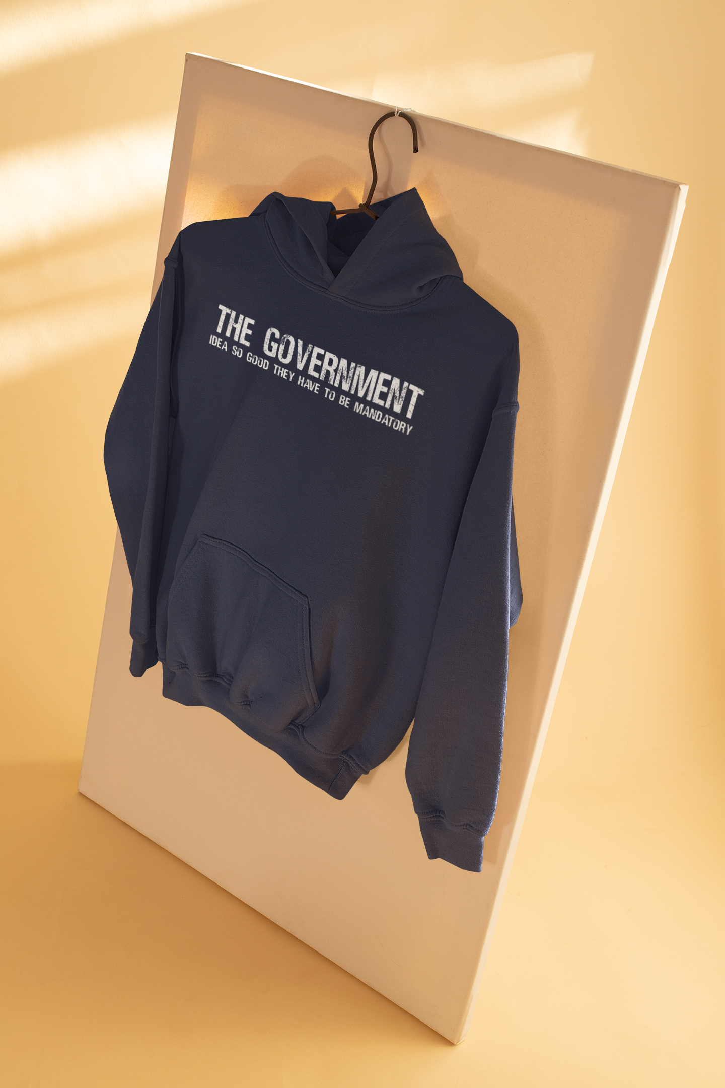 The Government Ideas So Good They Have To Be Mandatory Libertarian Anti-Government Men Hoodies-FunkyTeesClub