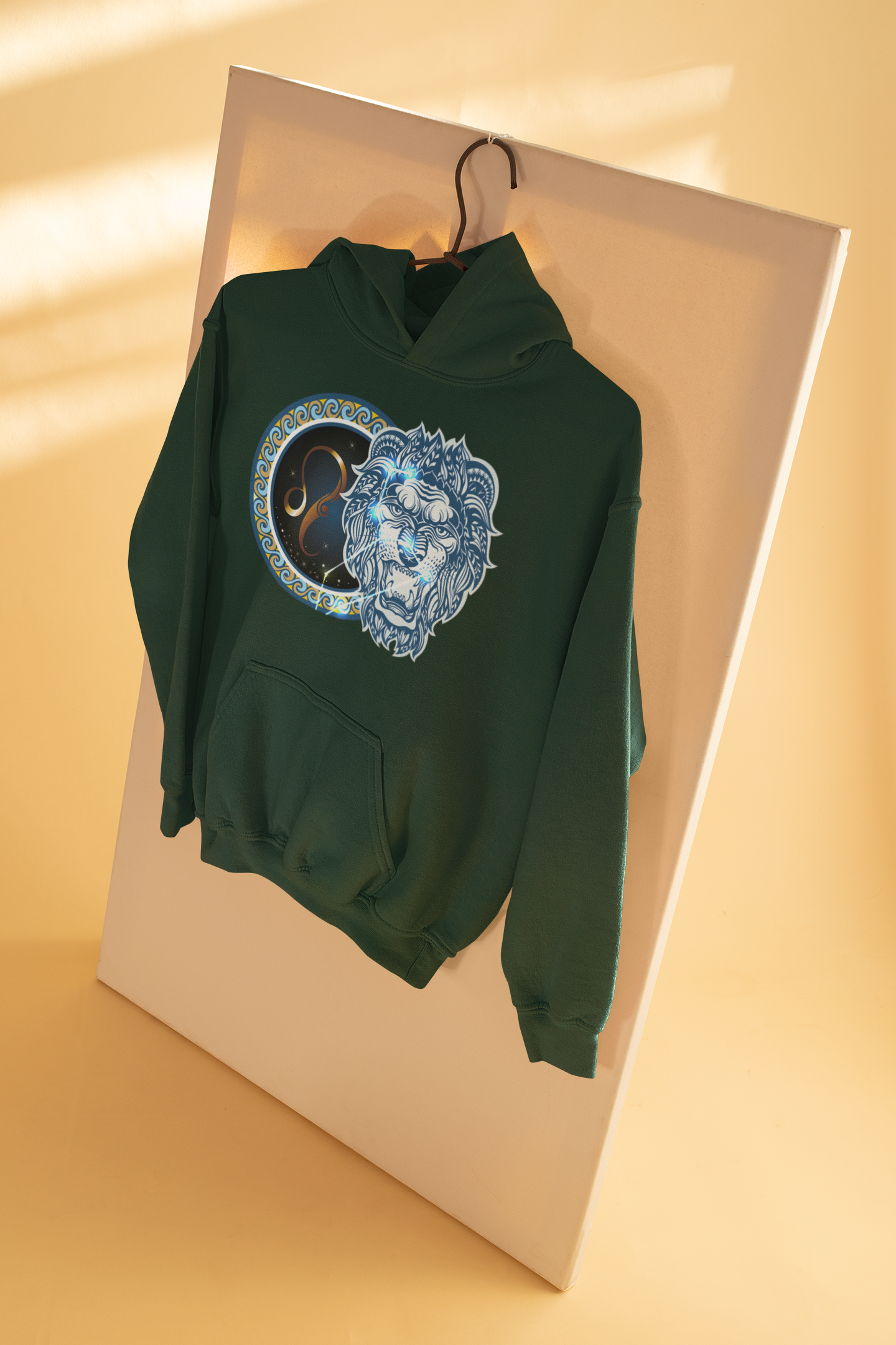 Leo Zodiac Sign Men Hoodies-FunkyTeesClub