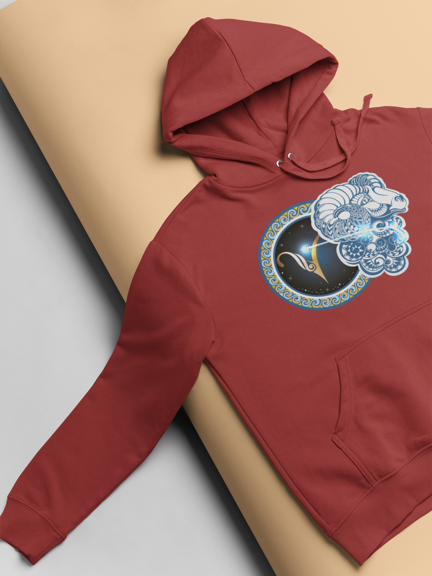 Aries Zodiac Sign Men Hoodies-FunkyTeesClub