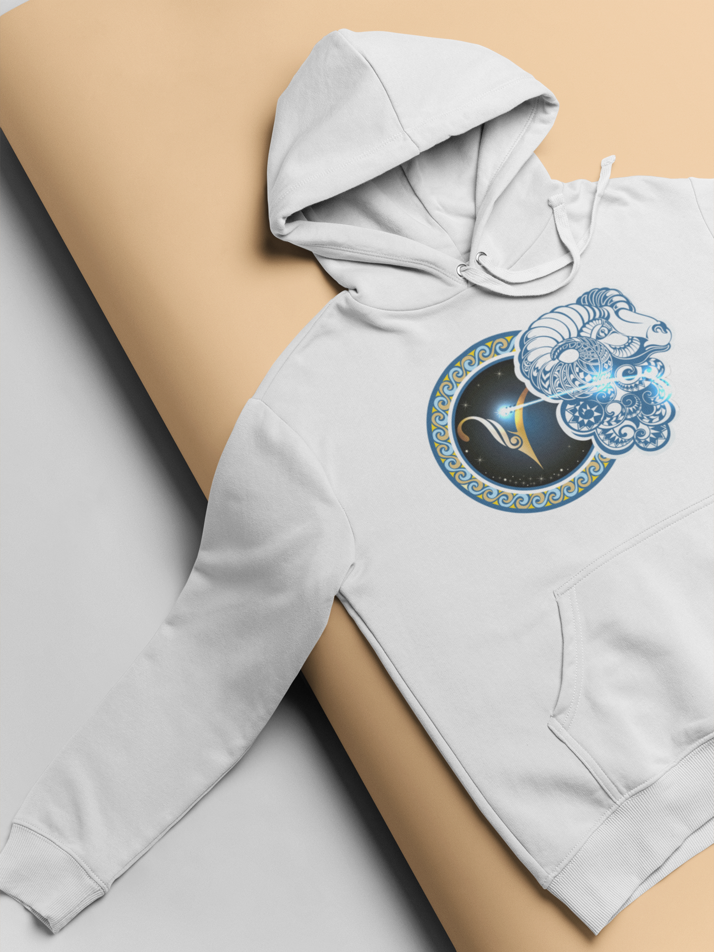 Aries Zodiac Sign Men Hoodies-FunkyTeesClub