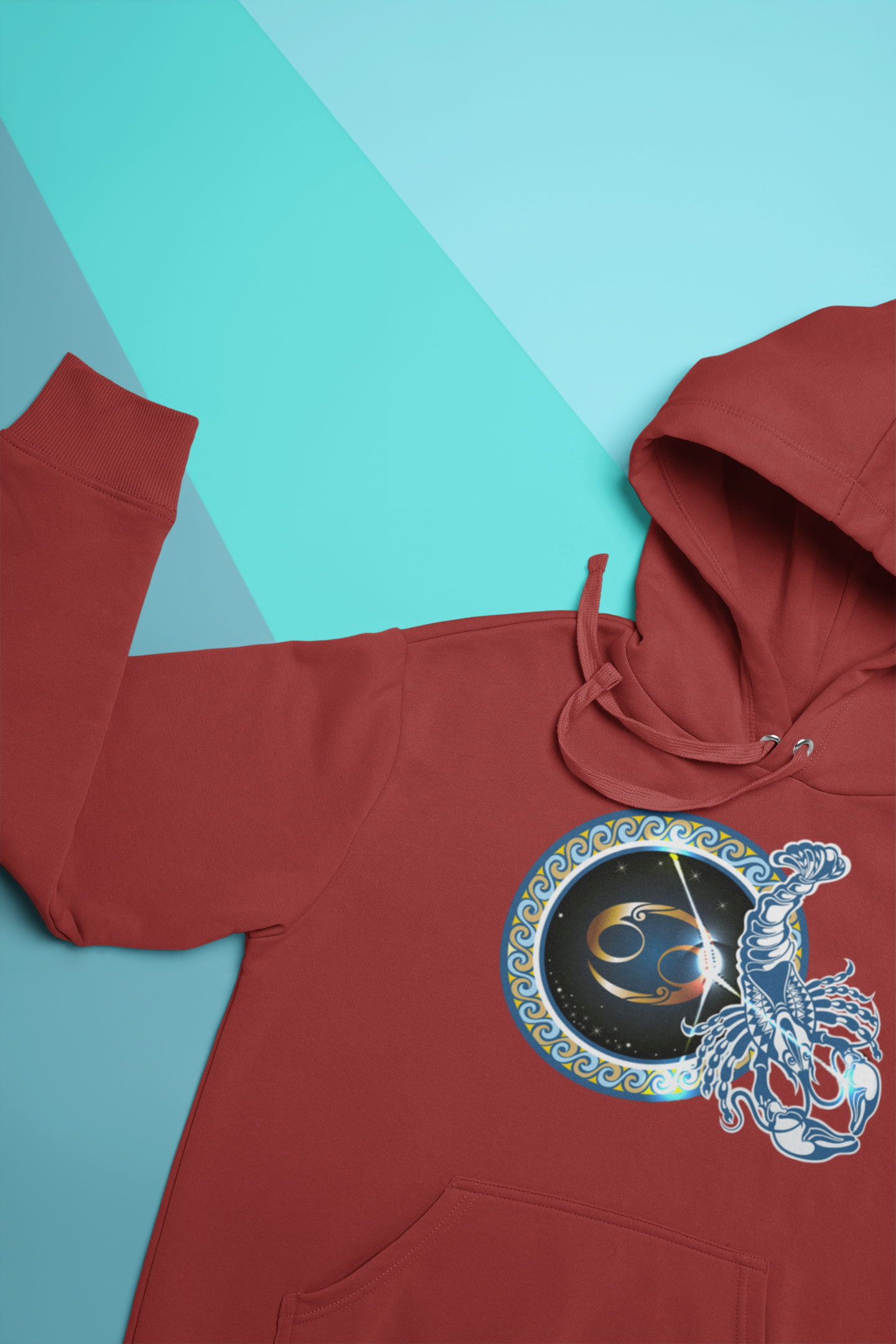 Cancer Zodiac Sign Hoodies for Women-FunkyTeesClub