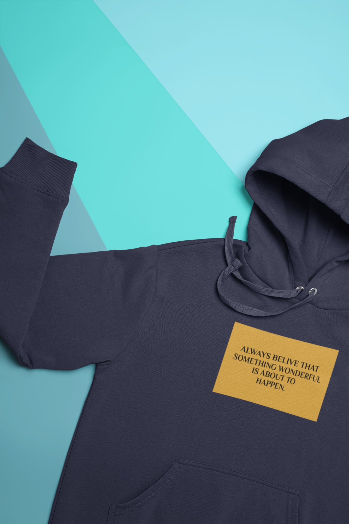 Always Believe Quotes Hoodies for Women-FunkyTeesClub