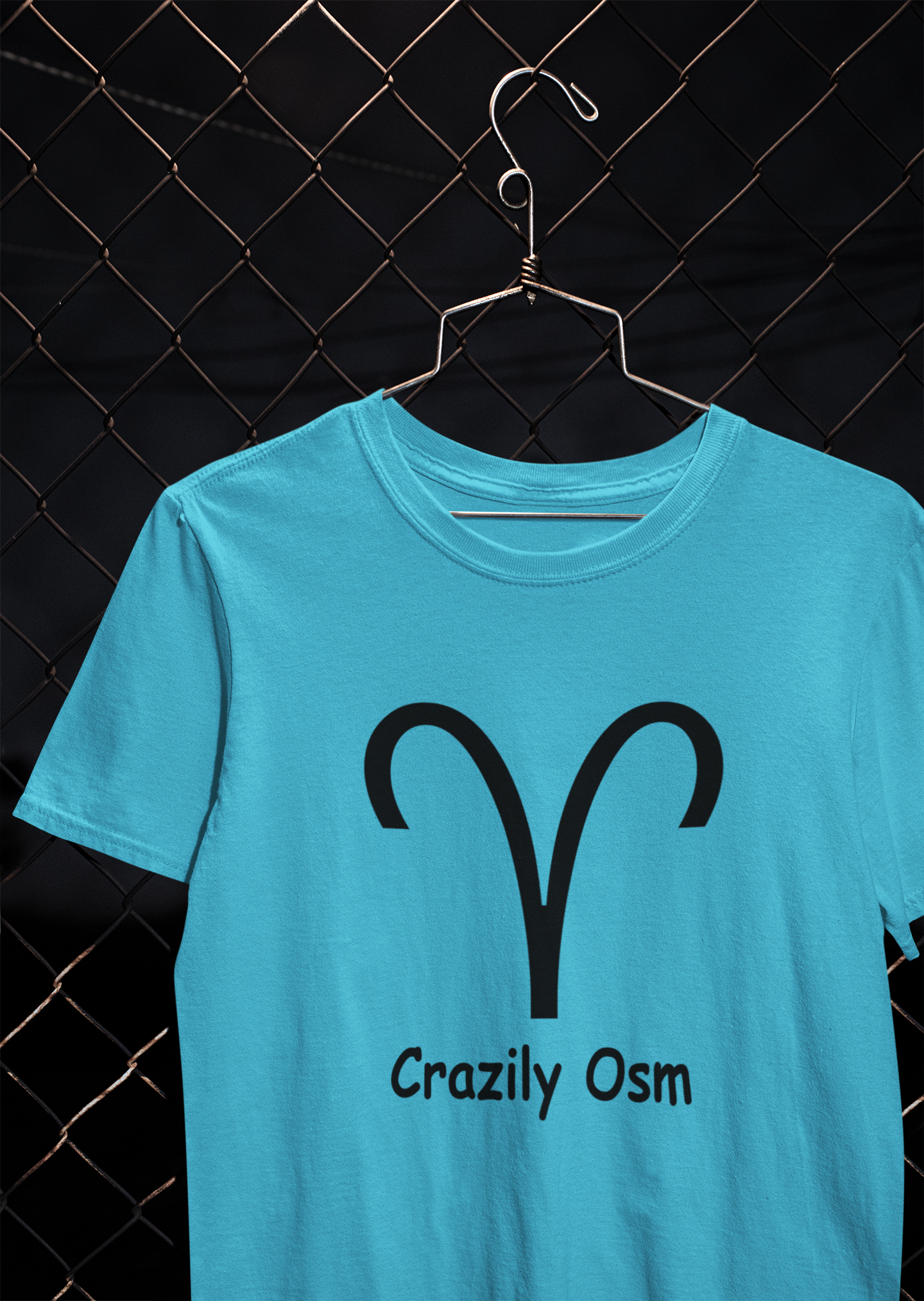 Aries Zodiac Sign Mens Half Sleeves T-shirt- FunkyTeesClub