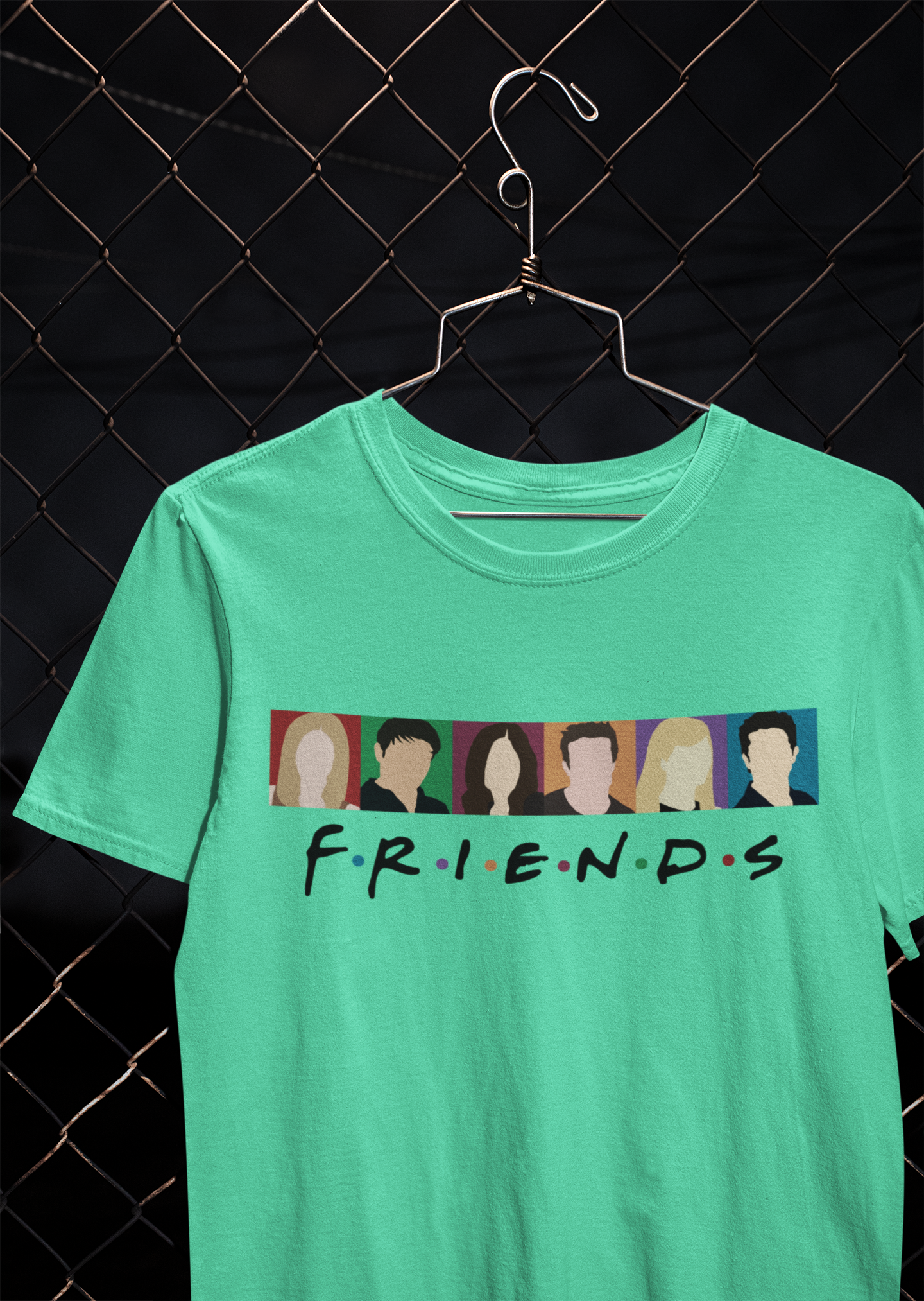 F.R.I.E.N.D.S. Friends Web Series Mens Half Sleeves T-shirt- FunkyTeesClub