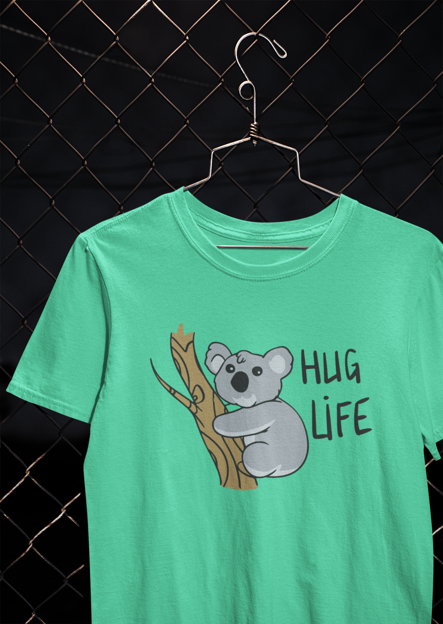 Hug Life Desi Women Half Sleeves T-shirt- FunkyTeesClub