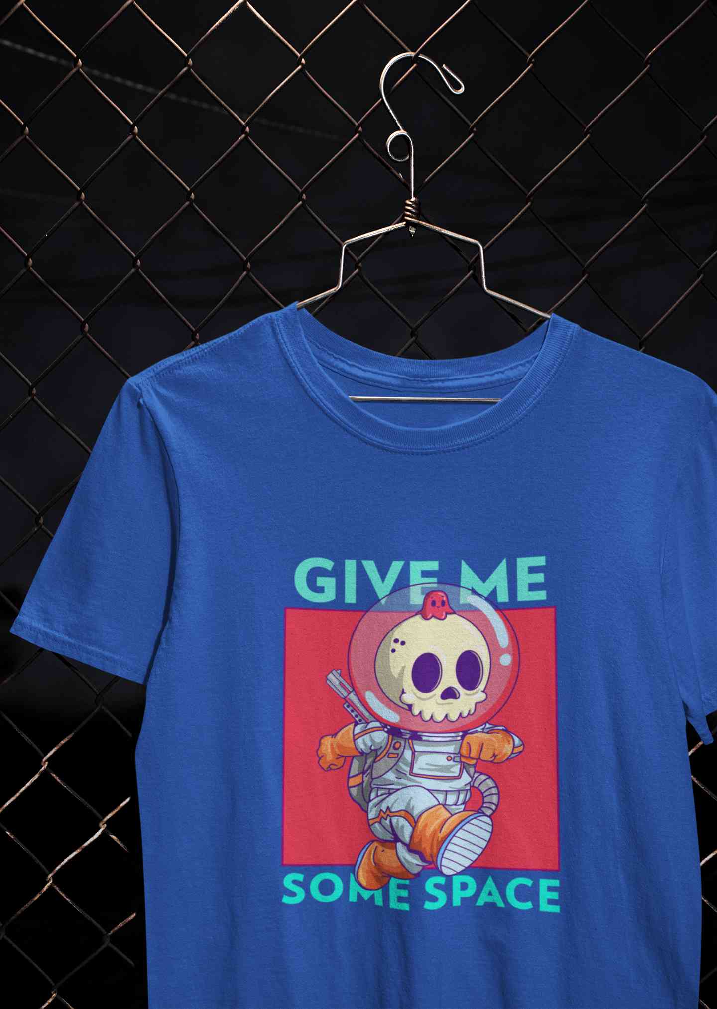 Give Me Some Space Women Half Sleeves T-shirt- FunkyTeesClub