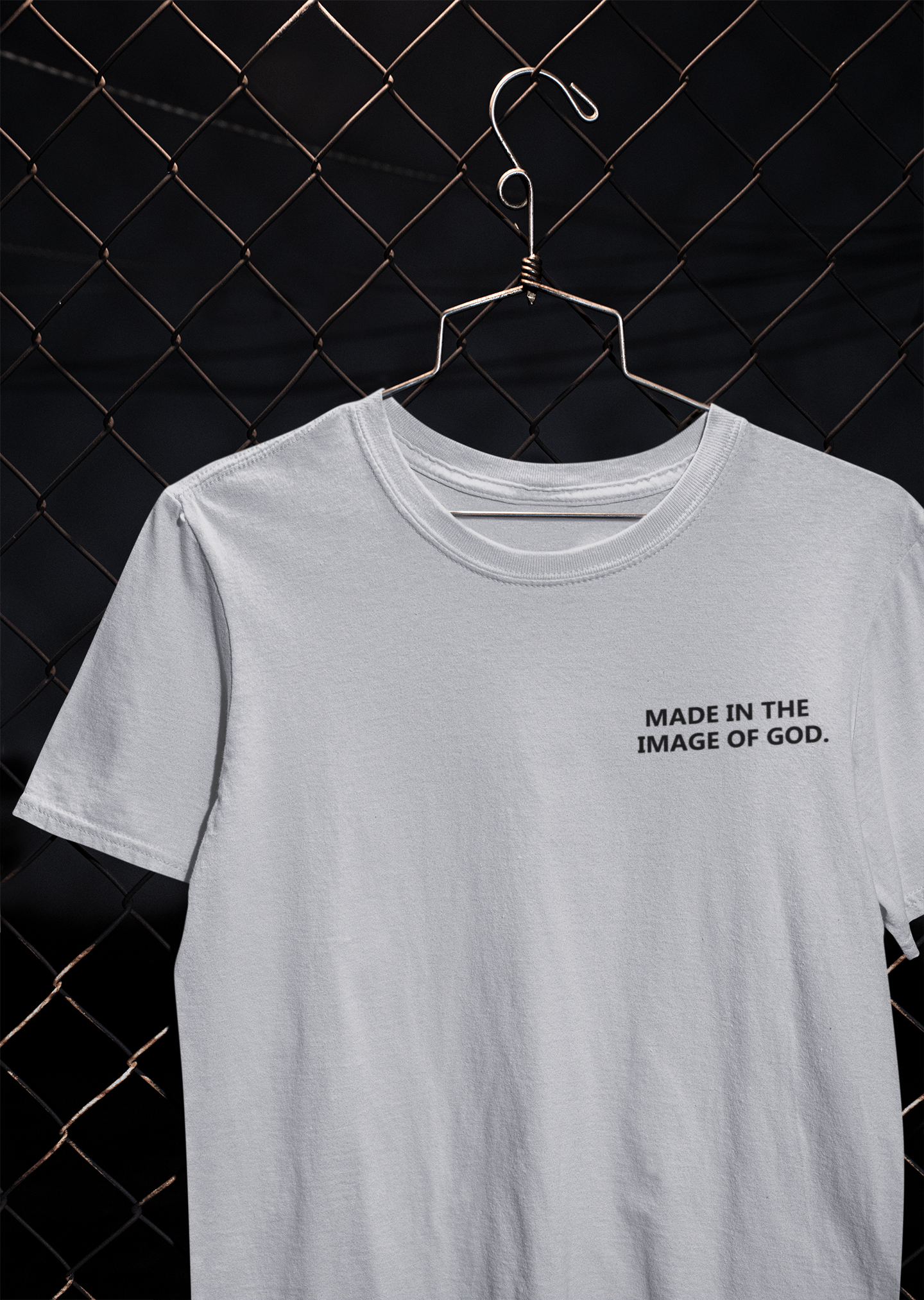 Made In The Image Of God Women Half Sleeves T-shirt- FunkyTeesClub