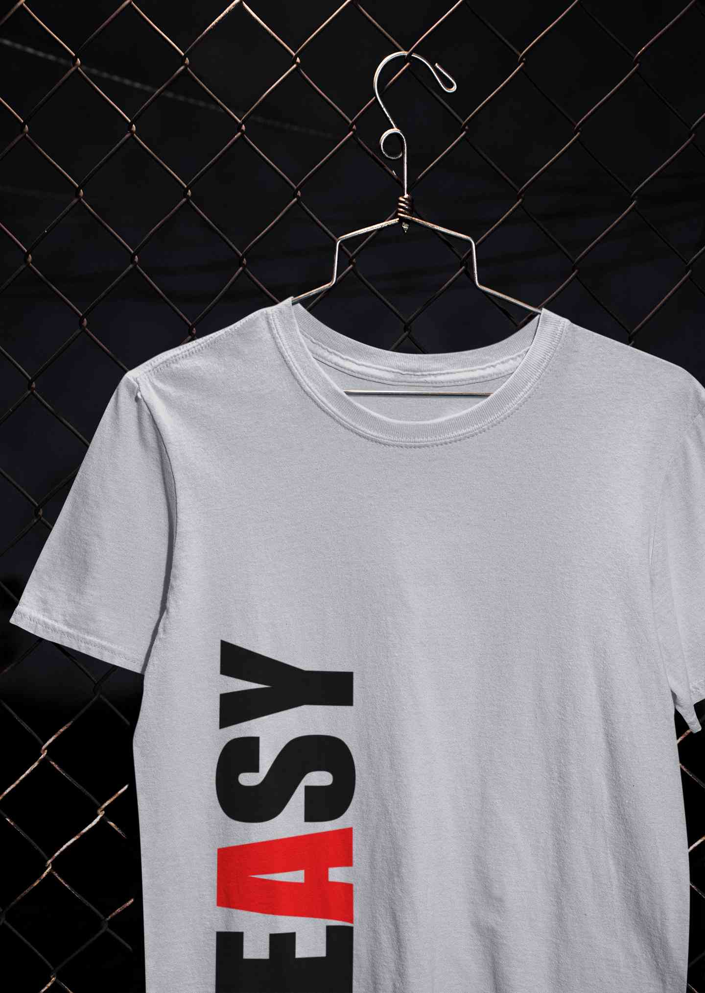 Easy Mens Half Sleeves T-shirt- FunkyTeesClub